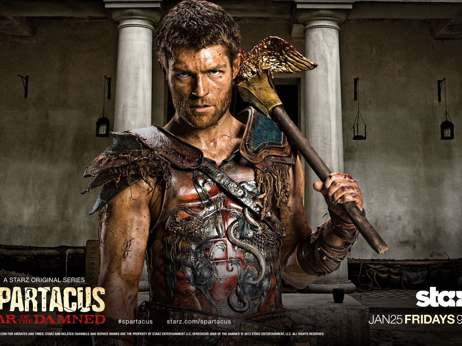 Spartacus: La Guerre des fonds d'écran HD Damned #13 - 1600x1200