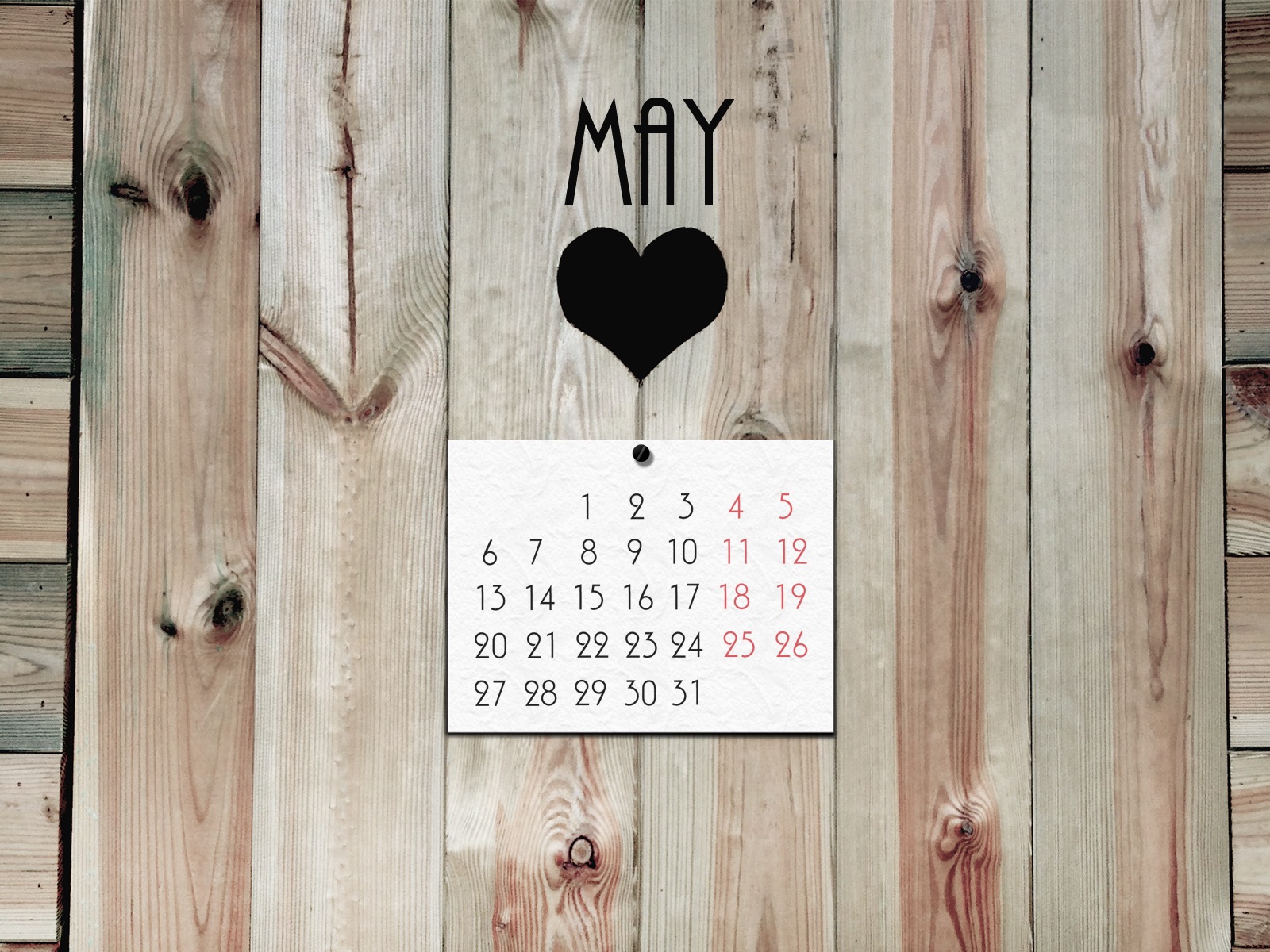 2013年5月 月曆壁紙(二) #1 - 1600x1200