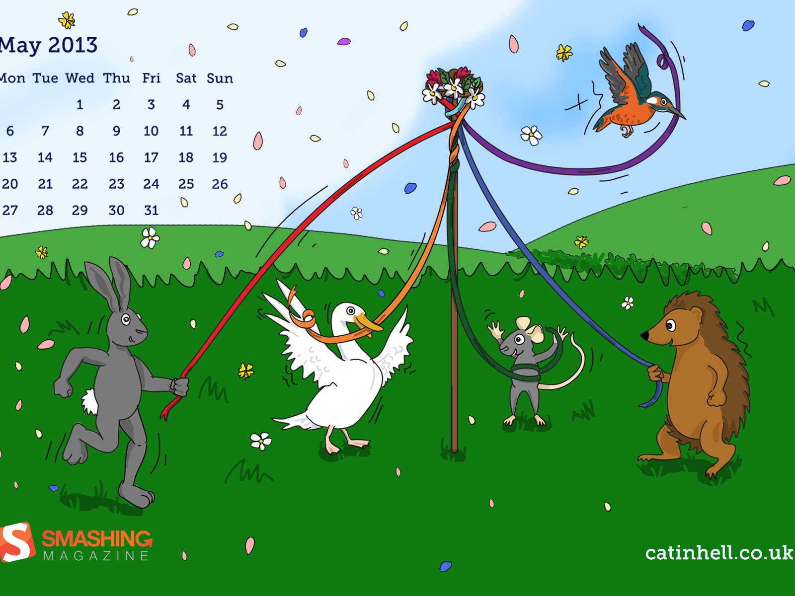 2013年5月 月曆壁紙(二) #3 - 1600x1200