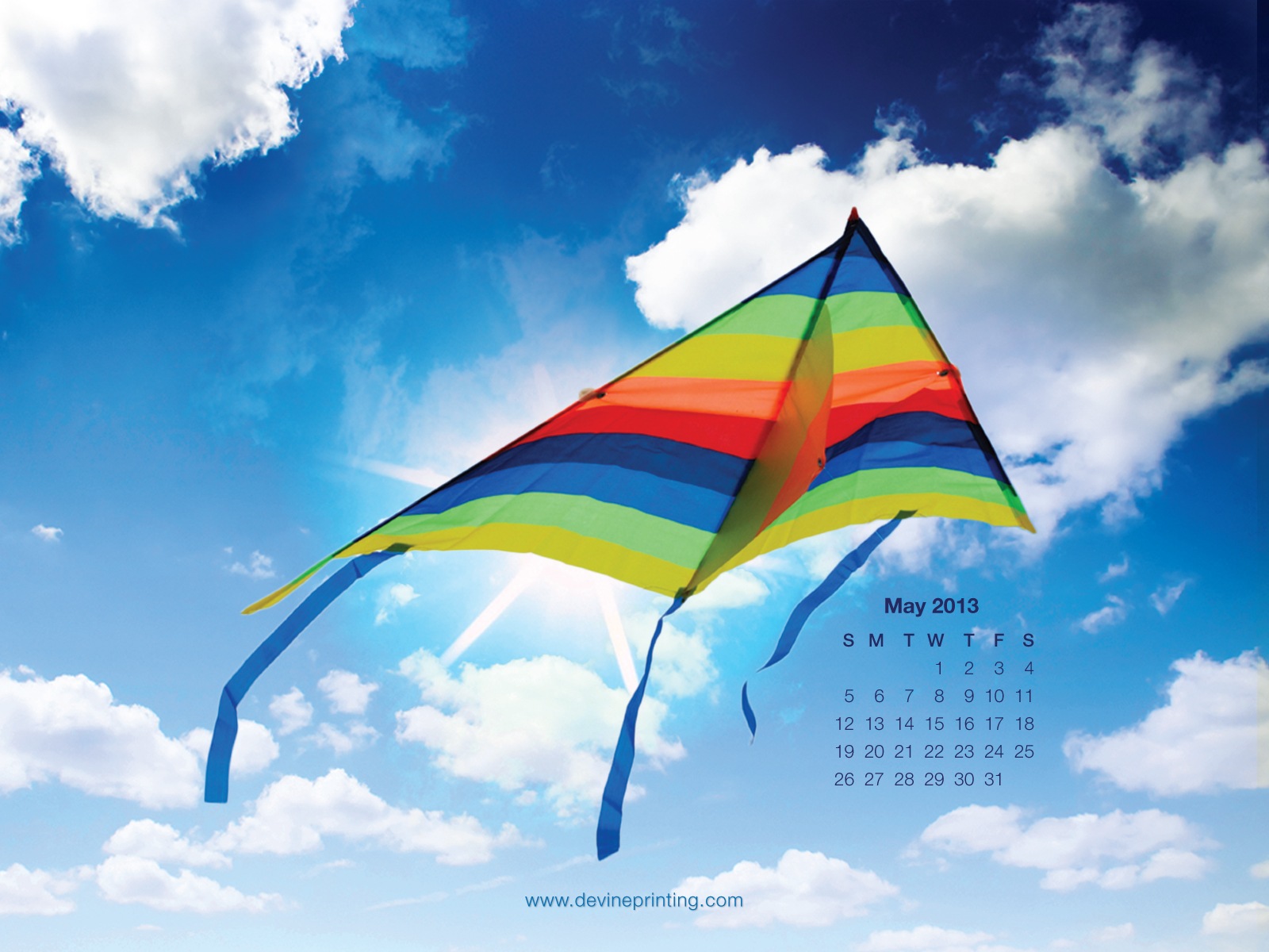 2013年5月 月曆壁紙(二) #20 - 1600x1200