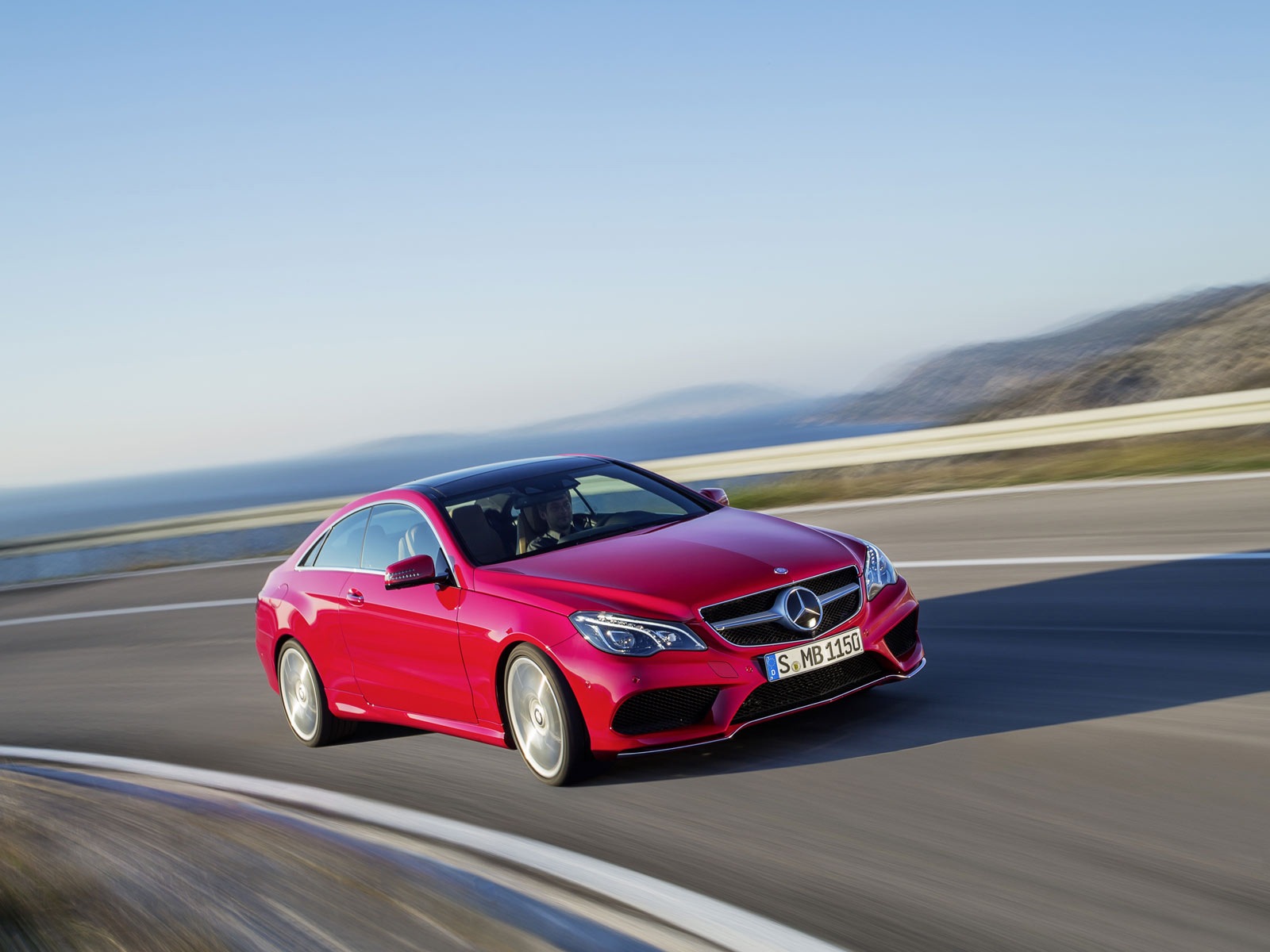 2014 Mercedes-Benz E-Class Coupe 奔驰跑车高清壁纸9 - 1600x1200