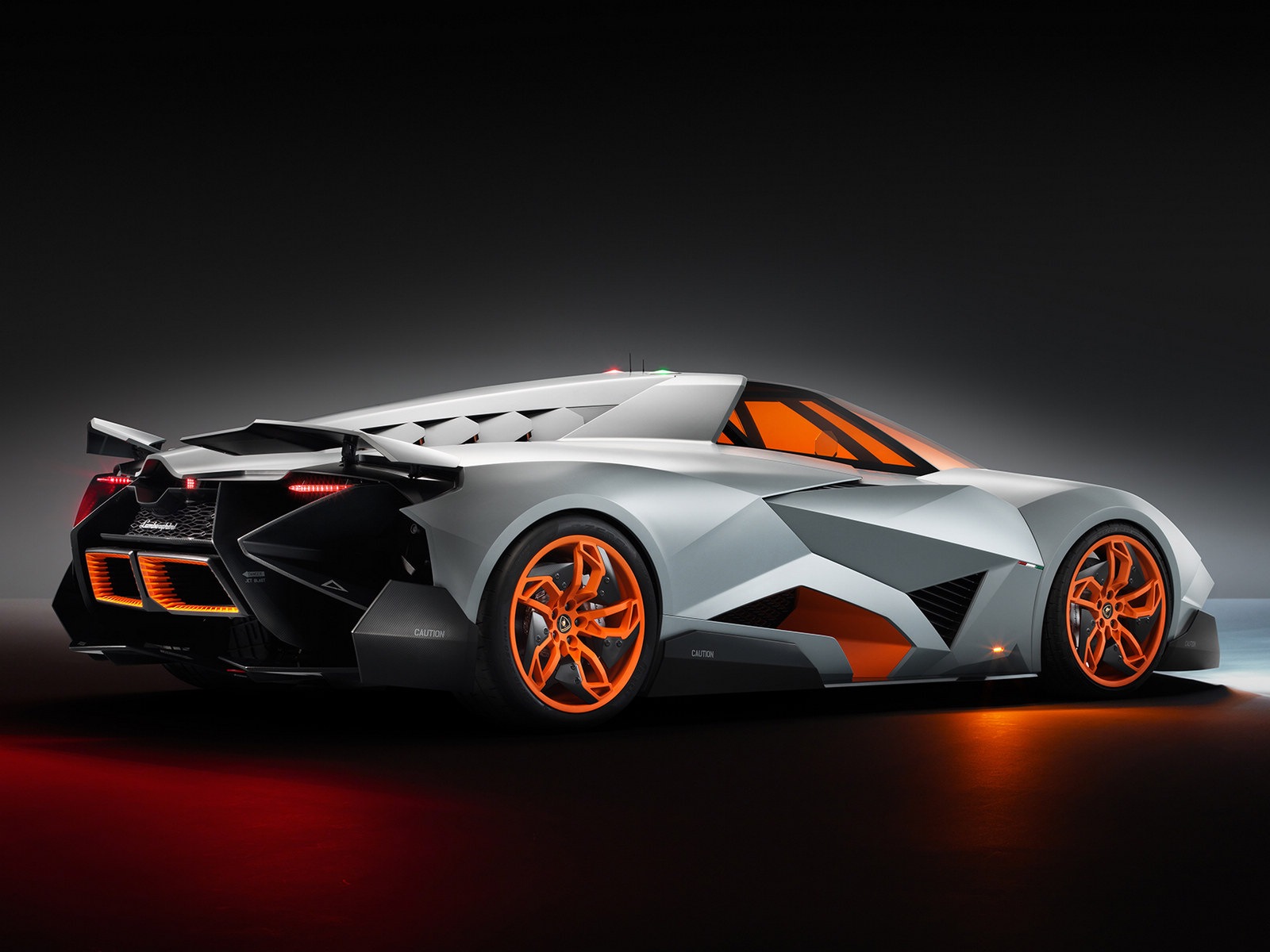 Lamborghini Egoista Concept 蘭博基尼Egoista概念超級跑車 高清壁紙 #5 - 1600x1200