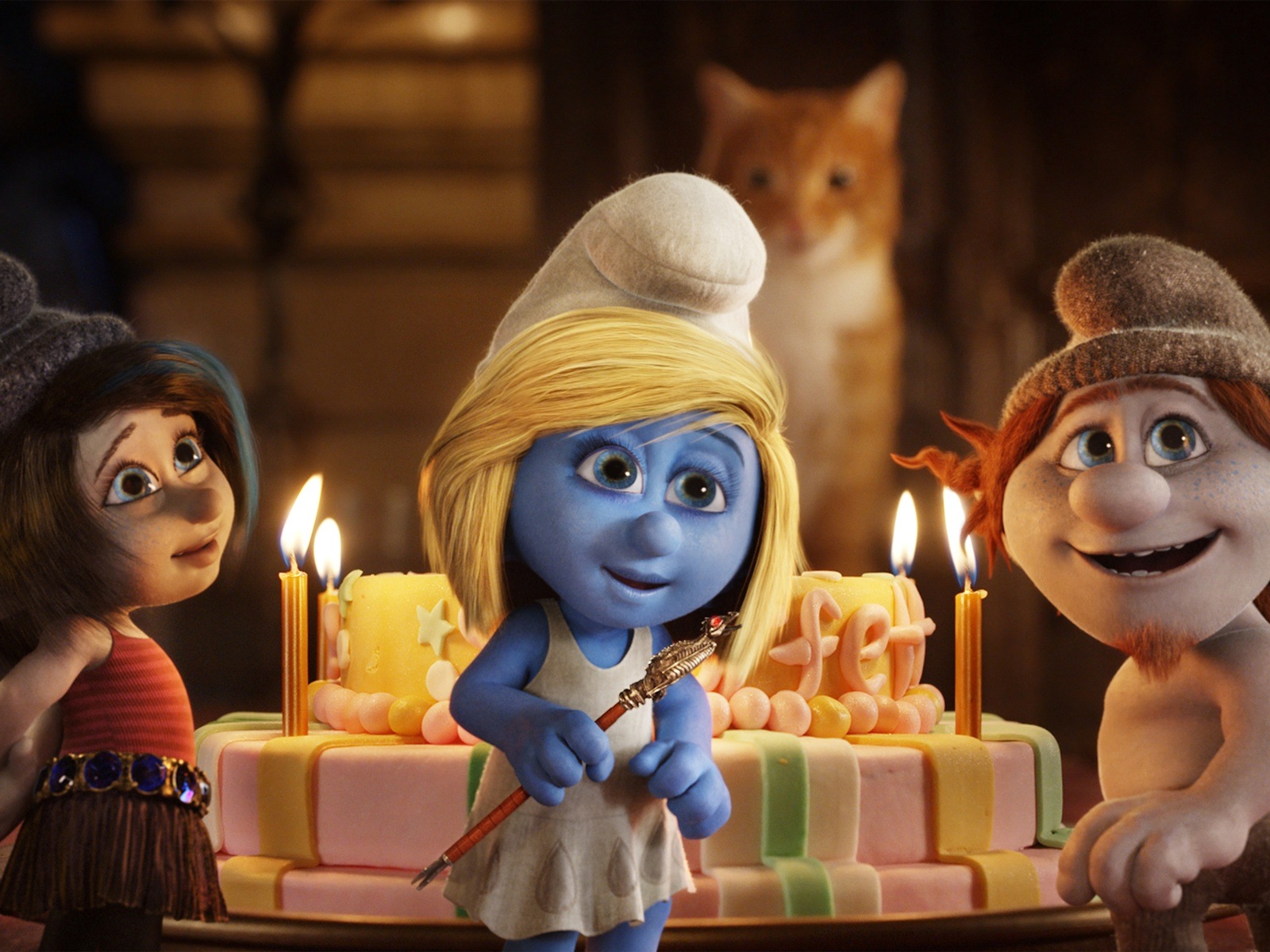 The Smurfs 2 蓝精灵2 高清电影壁纸2 - 1600x1200