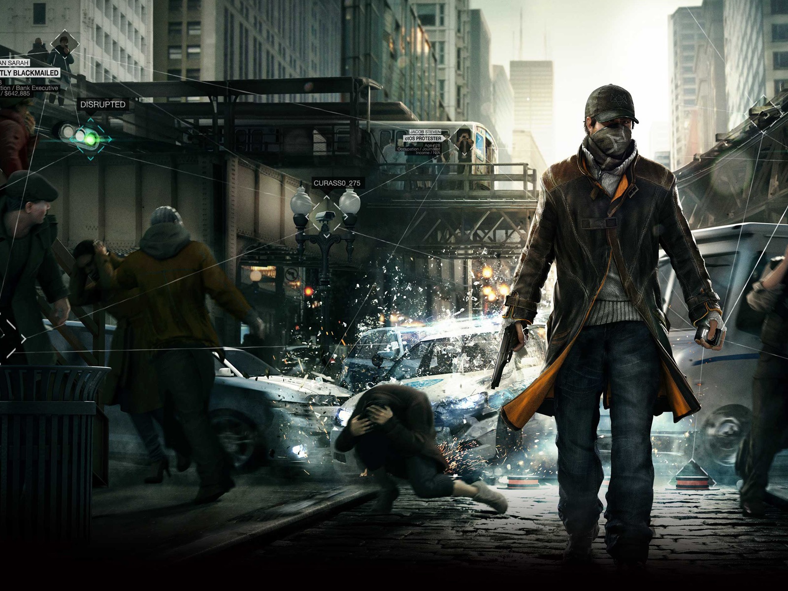 Watch Dogs 谍战危机 2013游戏高清壁纸1 - 1600x1200