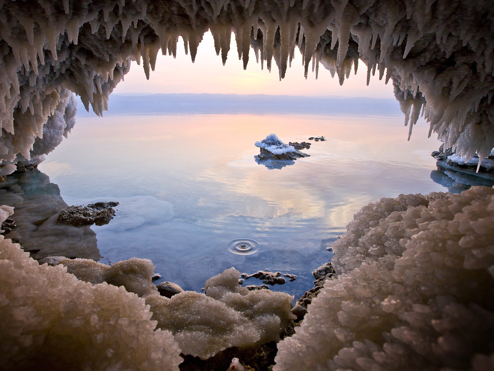 Mrtvé moře krásné scenérie HD Tapety na plochu #10 - 1600x1200