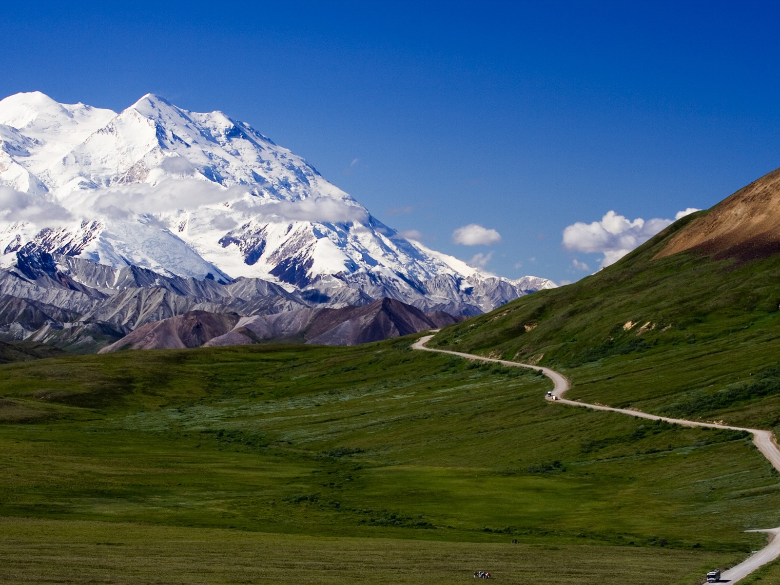 Parque Nacional Denali HD fondos de pantalla paisaje #19 - 1600x1200