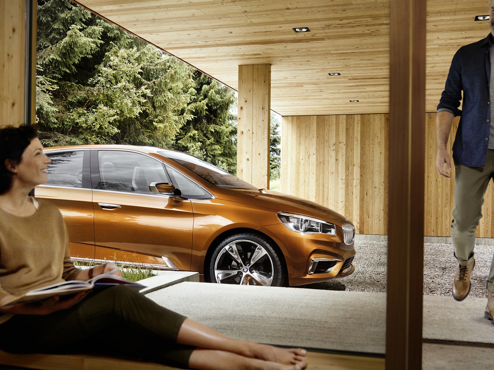 2013 BMW Concept activos Tourer fondos de pantalla de alta definición #3 - 1600x1200