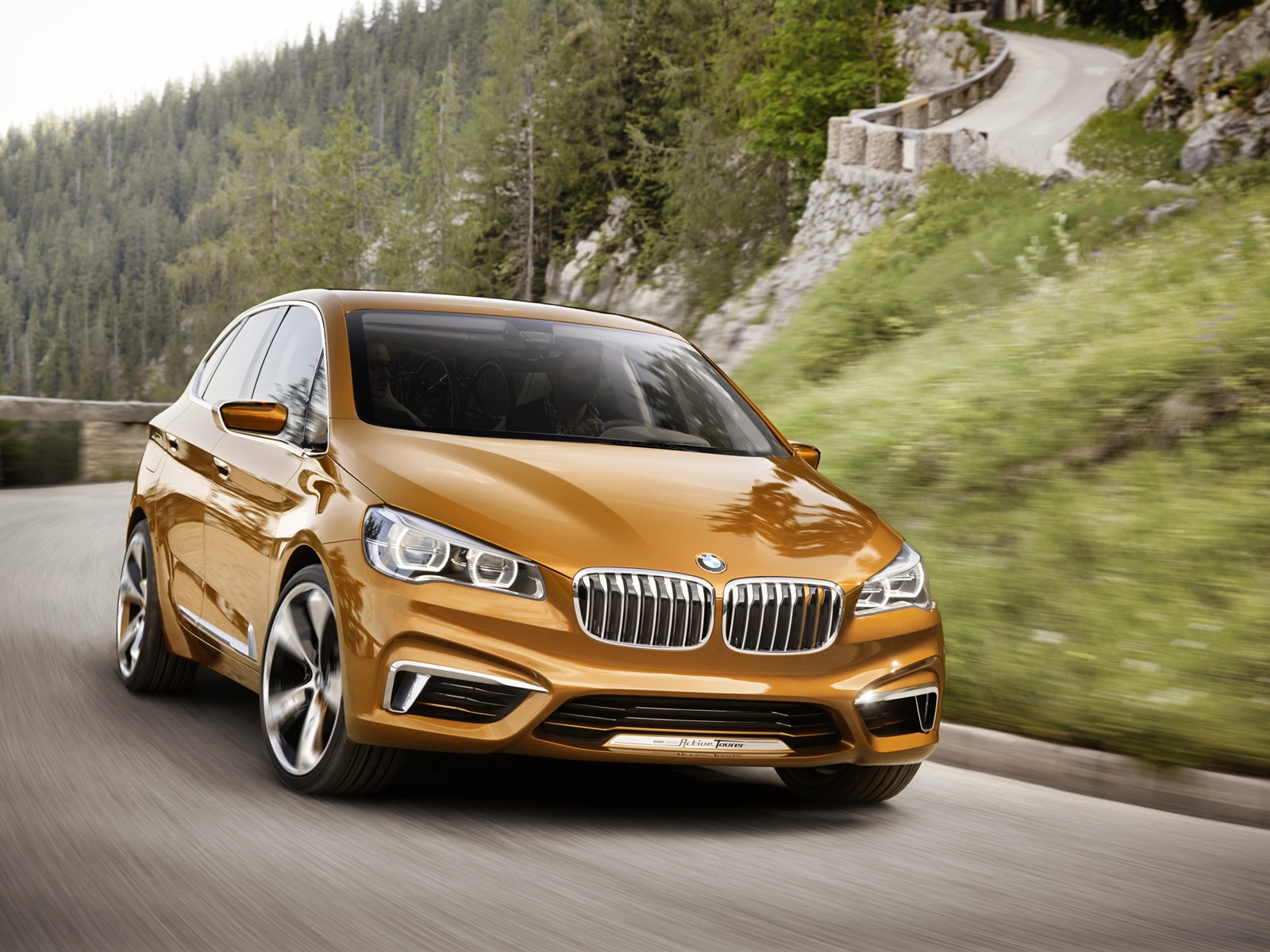 2013 BMW Concept Active Tourer 寶馬旅行車 高清壁紙 #5 - 1600x1200