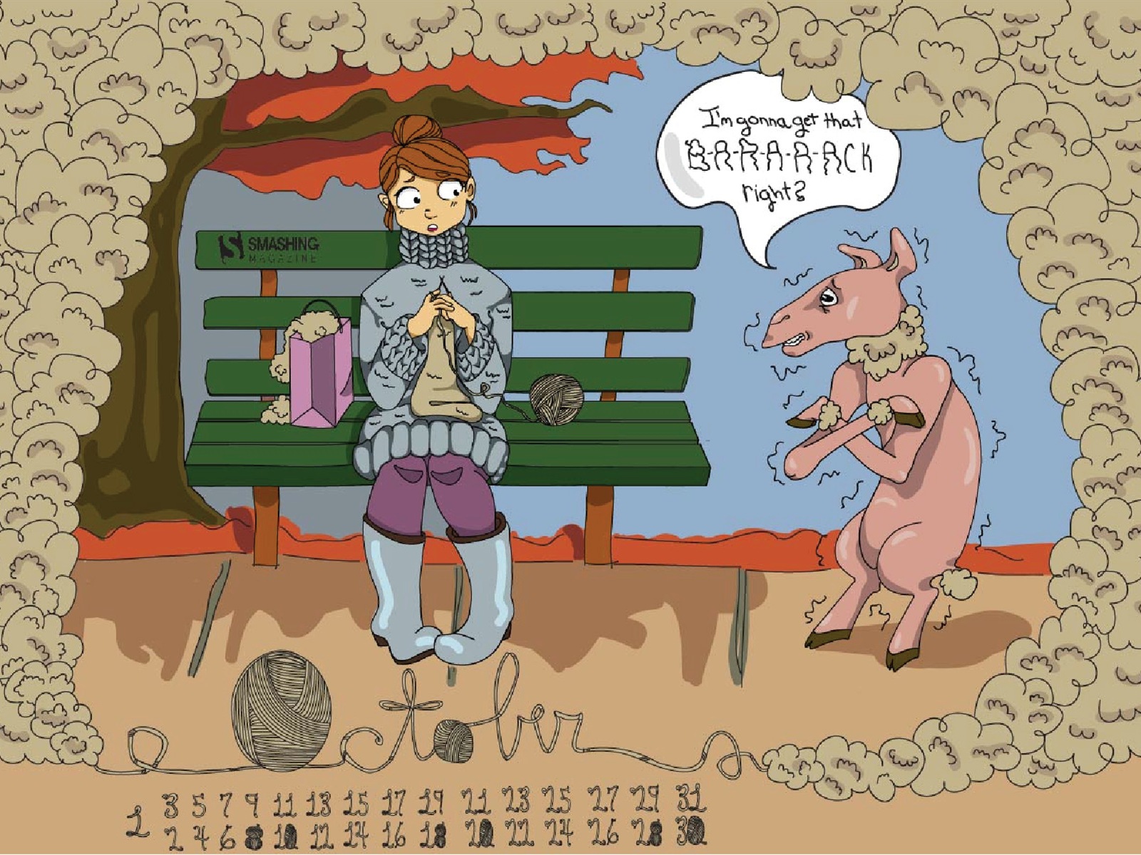 2013年10月 月曆壁紙(二) #18 - 1600x1200