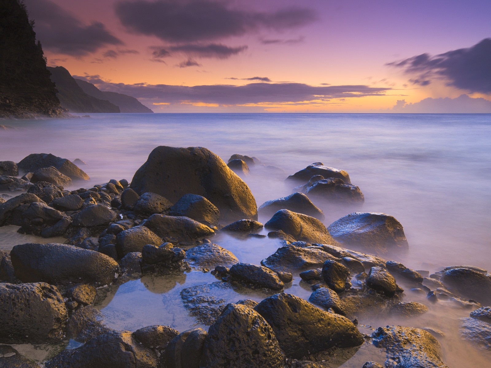 Windows 8 主題壁紙：海灘的日出日落美景 #7 - 1600x1200