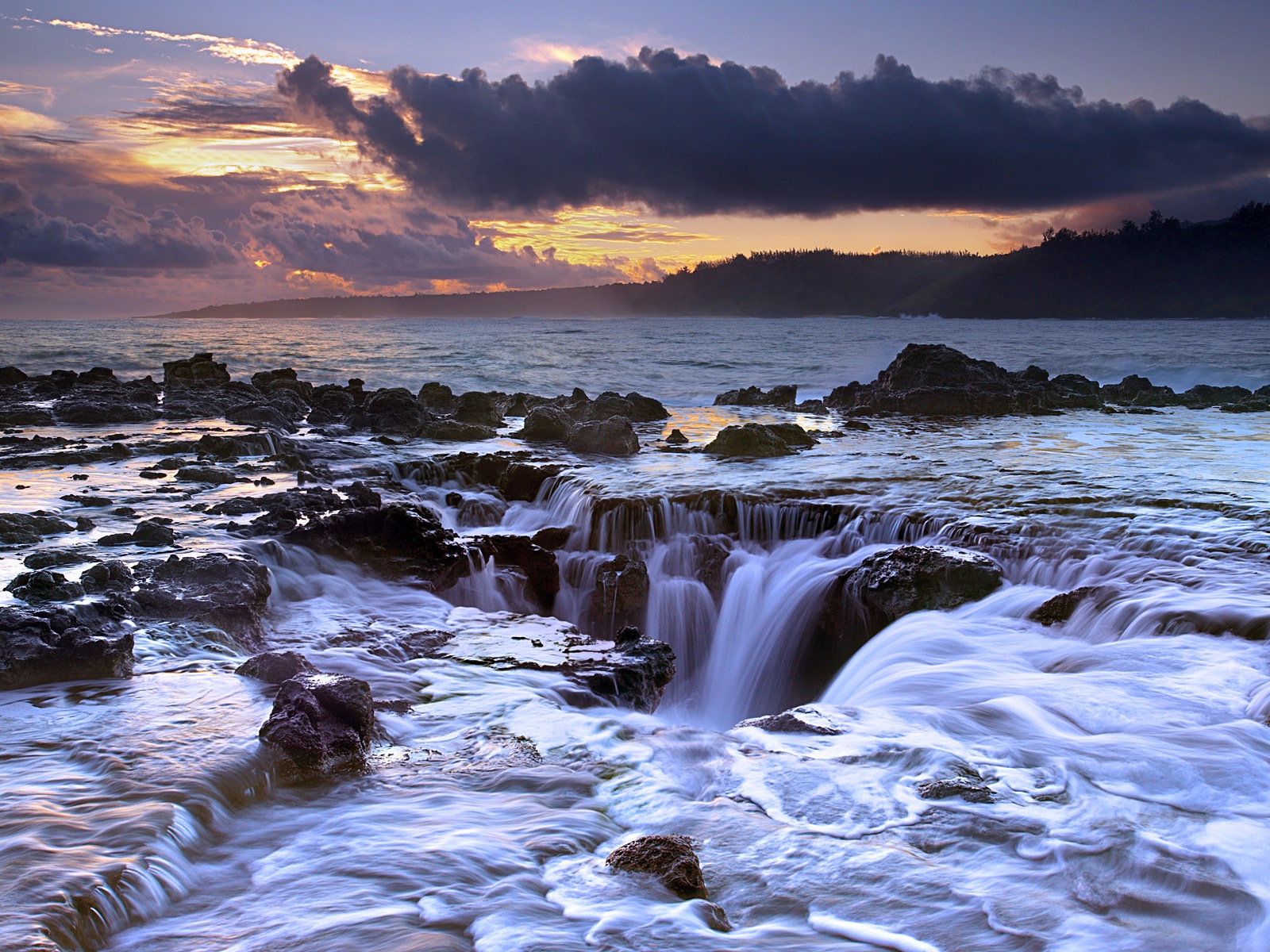Windows 8 主題壁紙：海灘的日出日落美景 #11 - 1600x1200