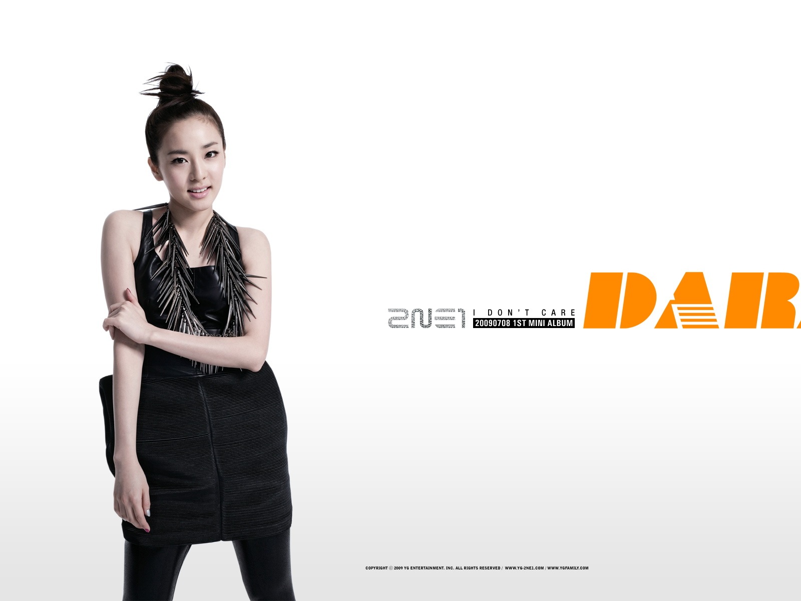 Korean music girls skupina 2NE1 HD tapety na plochu #8 - 1600x1200