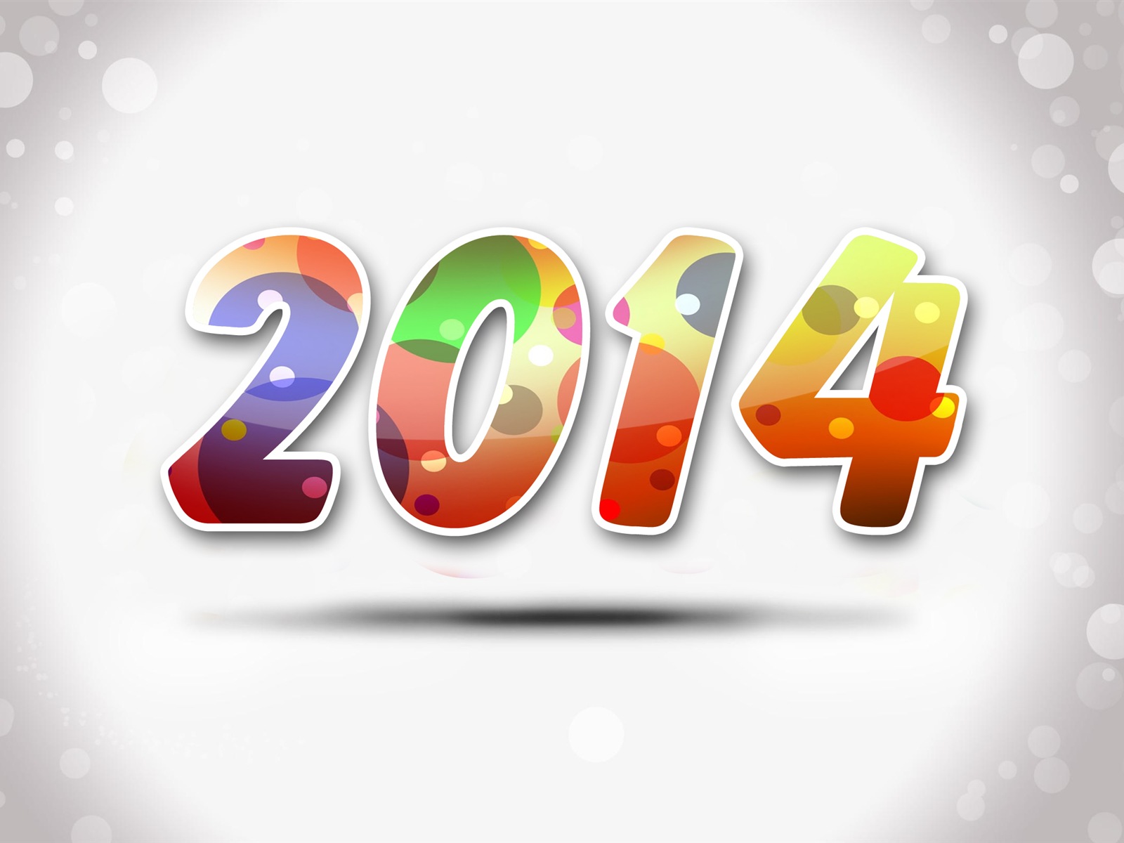 2014 새해 테마의 HD 배경 화면 (2) #17 - 1600x1200