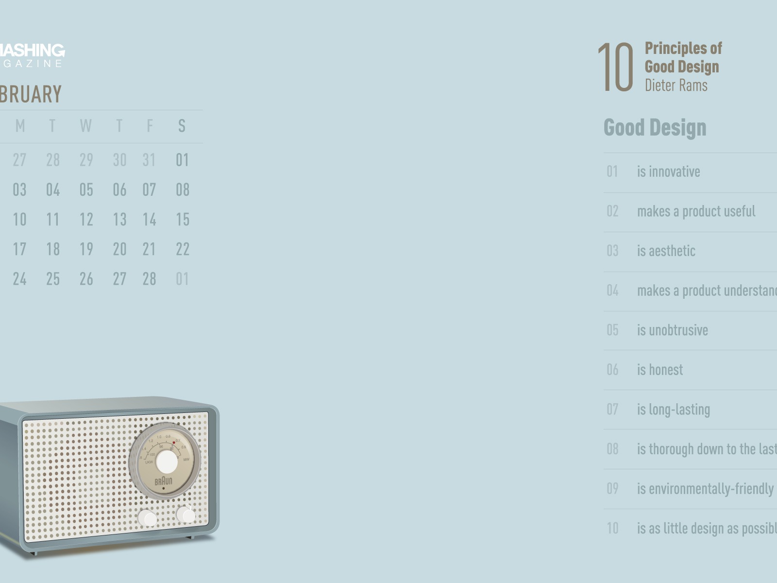 Février 2014 calendriers fond d'écran (2) #10 - 1600x1200