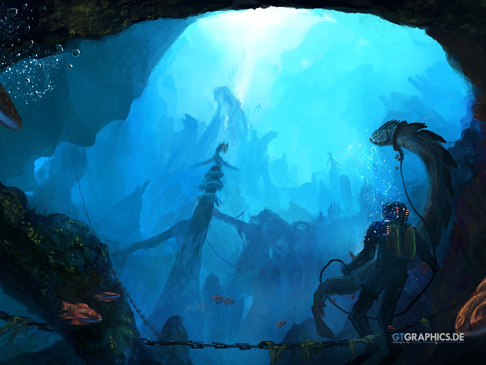 GTGraphics 科幻主題 Windows 8 高清壁紙 #3 - 1600x1200