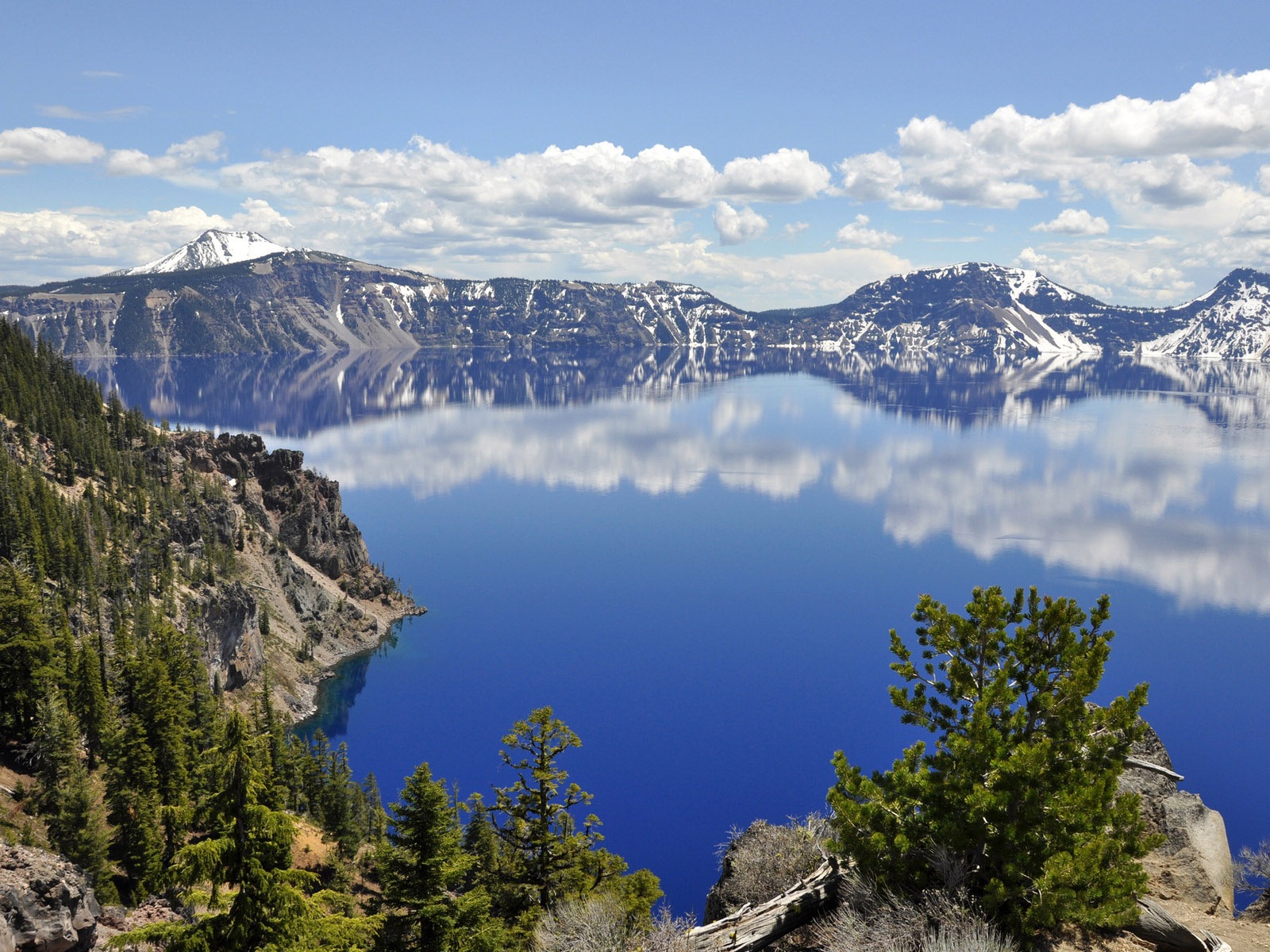 火山湖泊風景 高清壁紙 #4 - 1600x1200