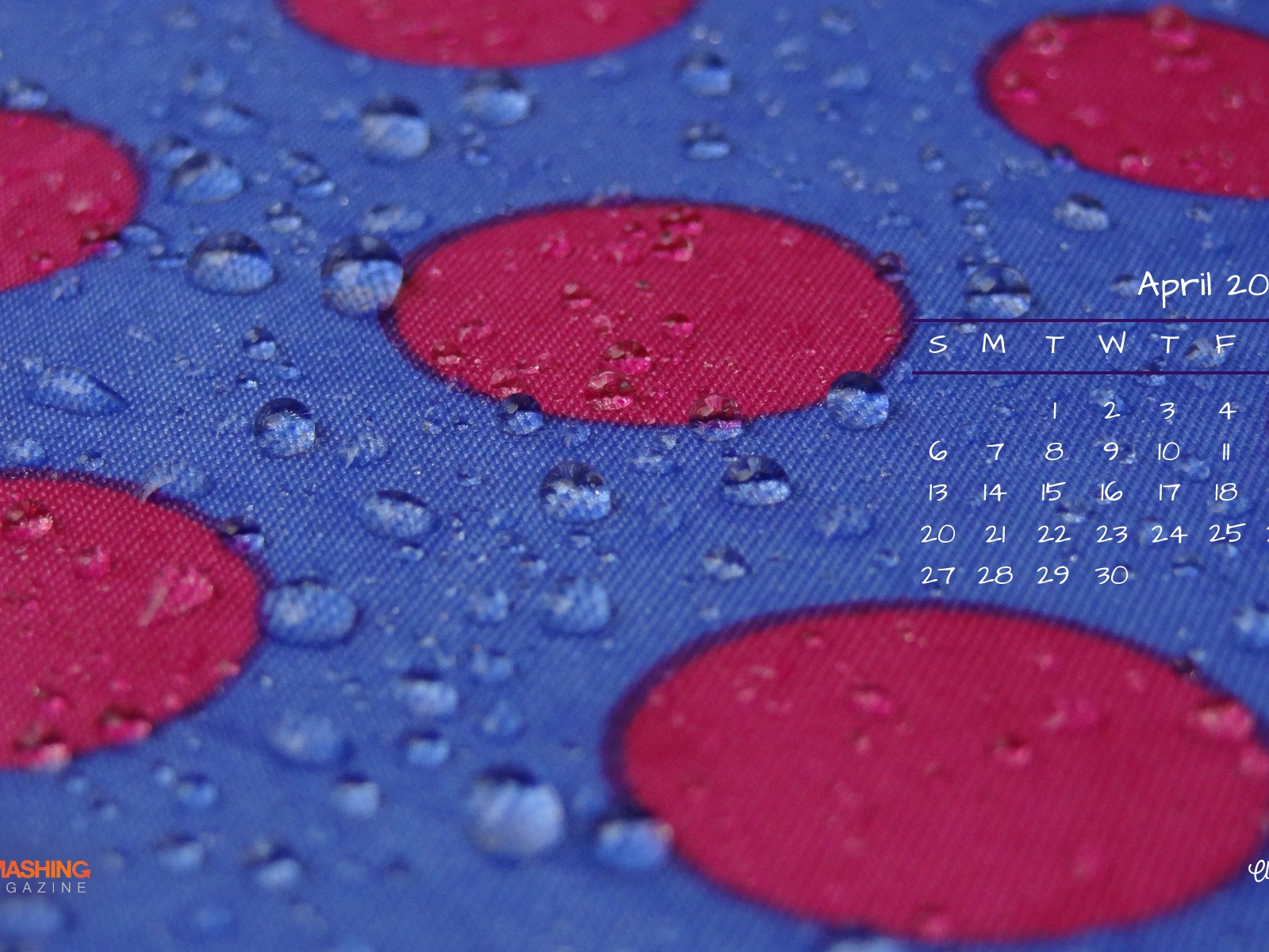 April 2014 Kalender Wallpaper (1) #20 - 1600x1200