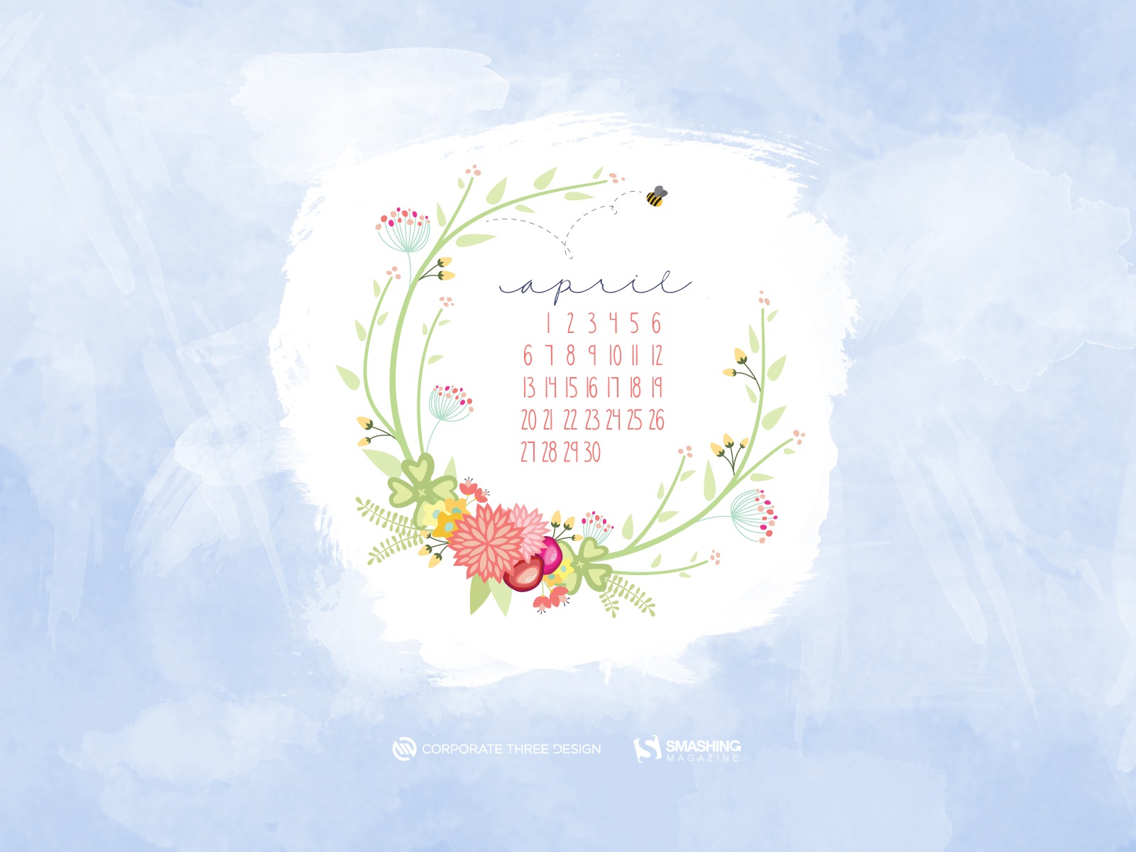 2014年4月 月曆壁紙(二) #9 - 1600x1200