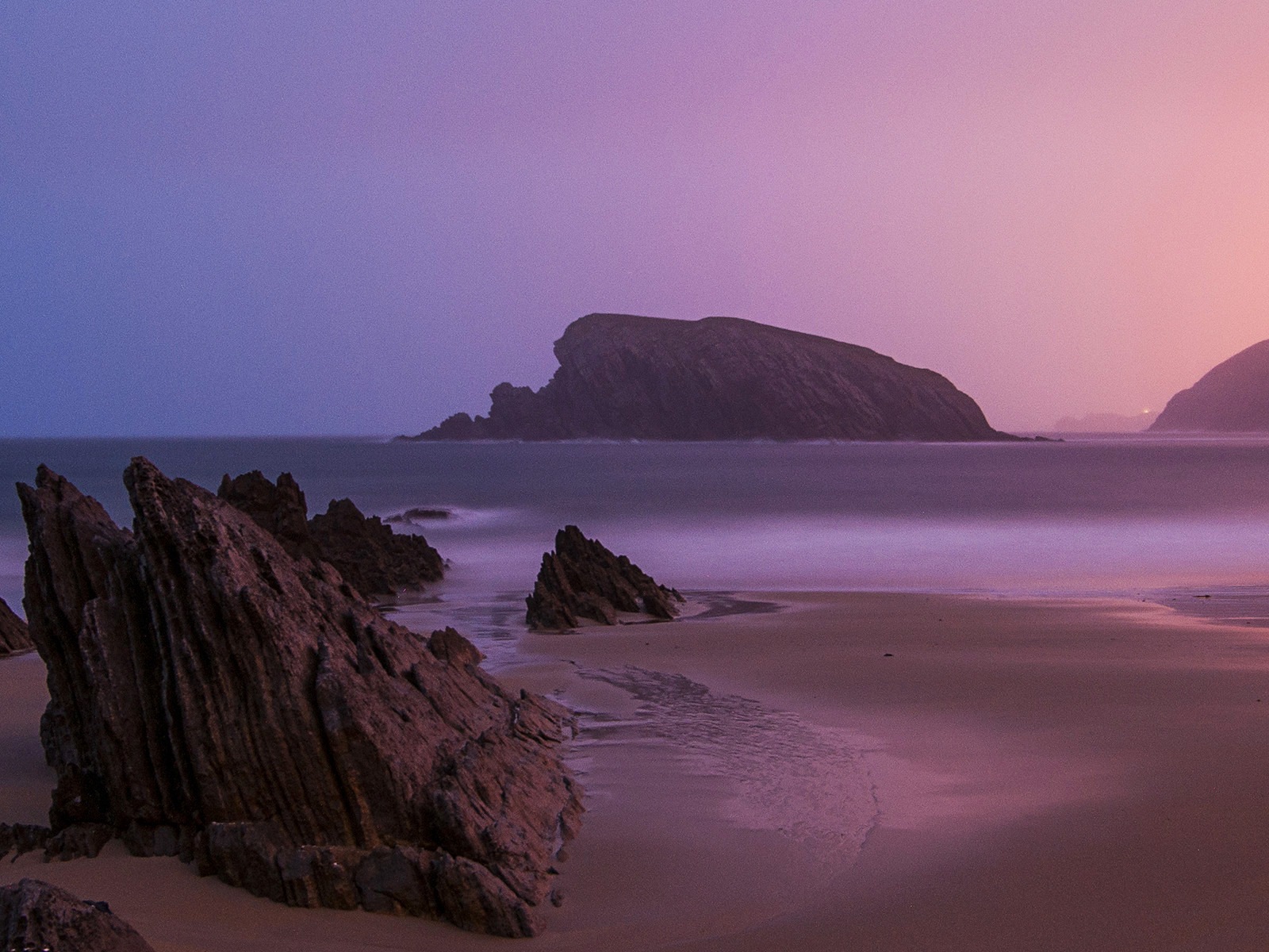 Beautiful beach sunset, Windows 8 panoramic widescreen wallpapers #5 - 1600x1200