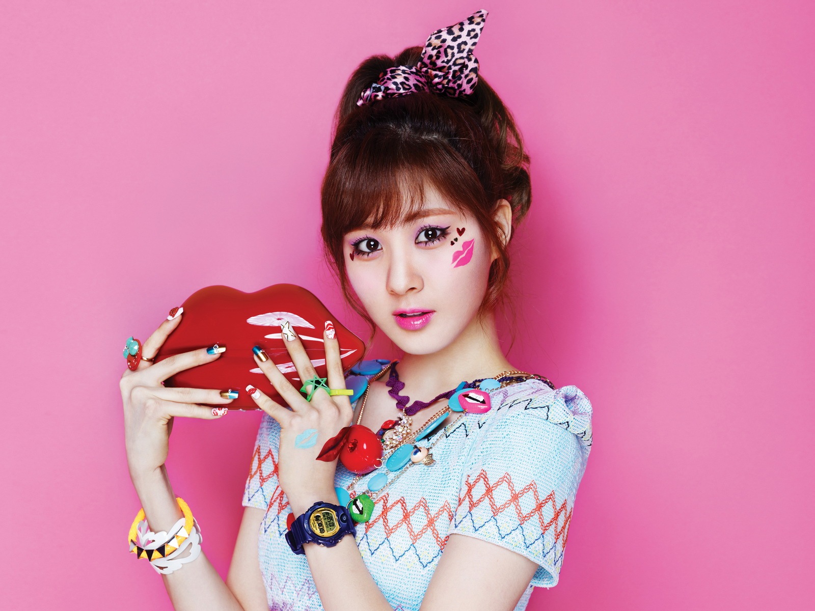 少女时代 Casio Kiss Me Baby-G 壁纸专辑3 - 1600x1200