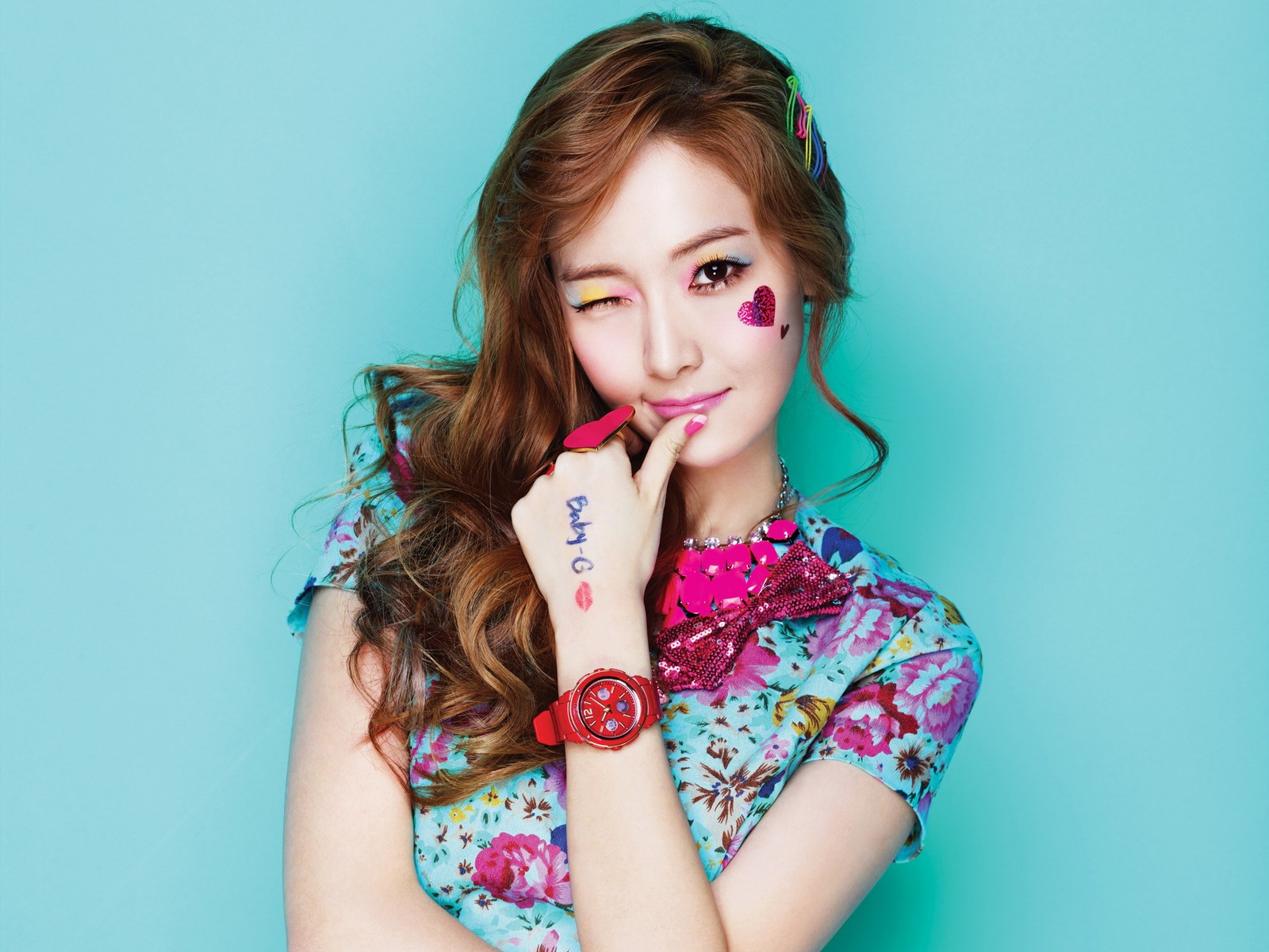 Girls Generation SNSD Casio Kiss Me Baby-G wallpapers #5 - 1600x1200