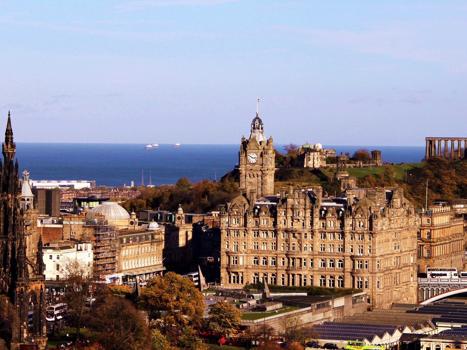 Hermosa ciudad de Edimburgo, Escocia, fondos de pantalla de alta definición #1 - 1600x1200