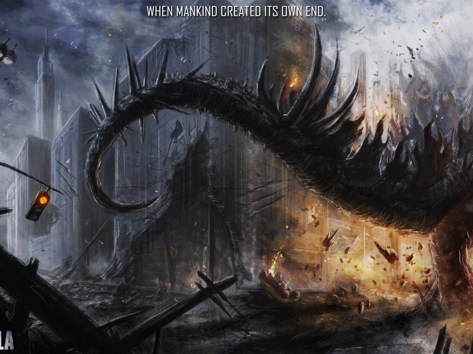 Godzilla 2014 film de fonds d'écran HD #10 - 1600x1200
