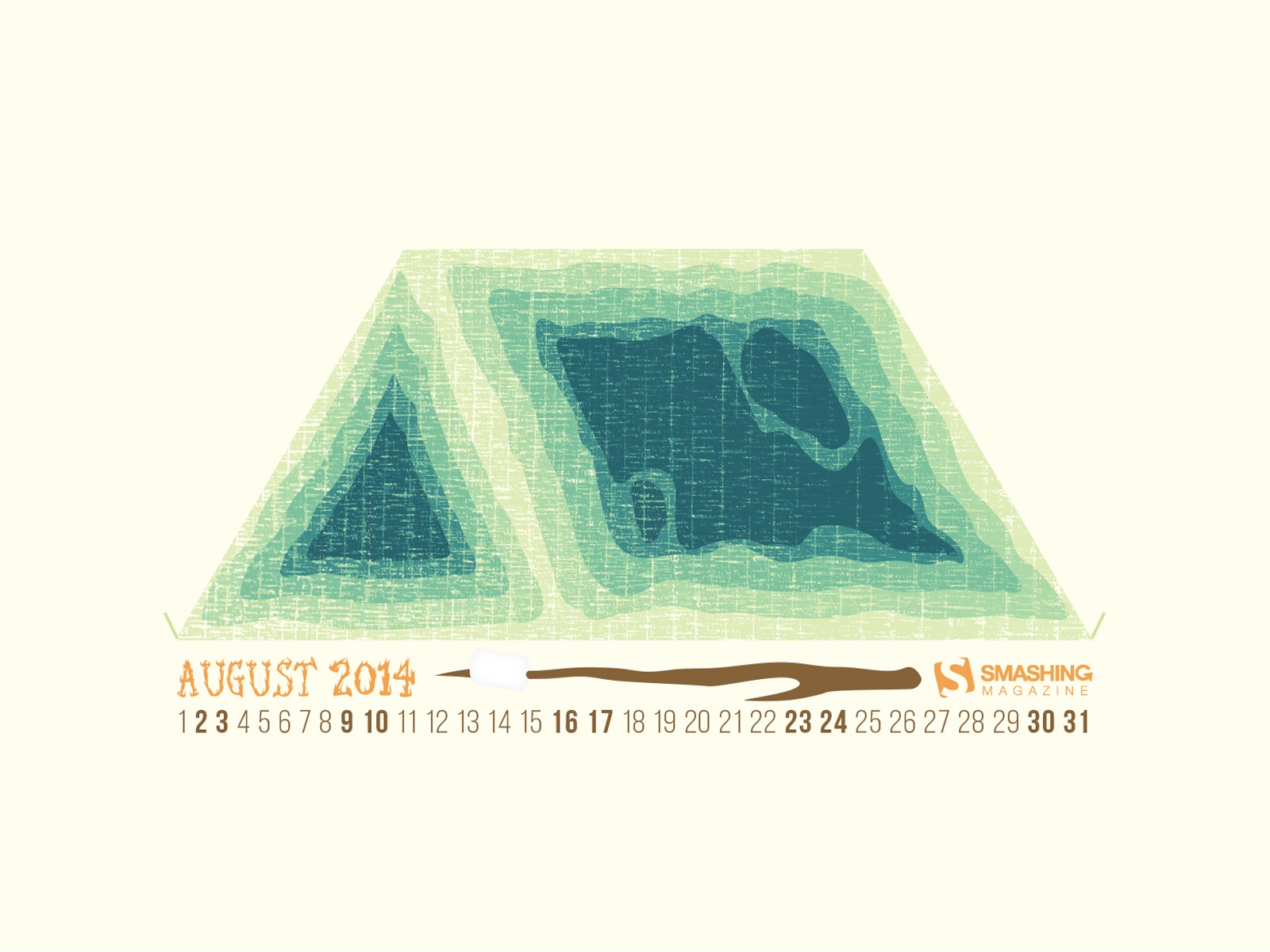 2014年8月 月曆壁紙(一) #20 - 1600x1200