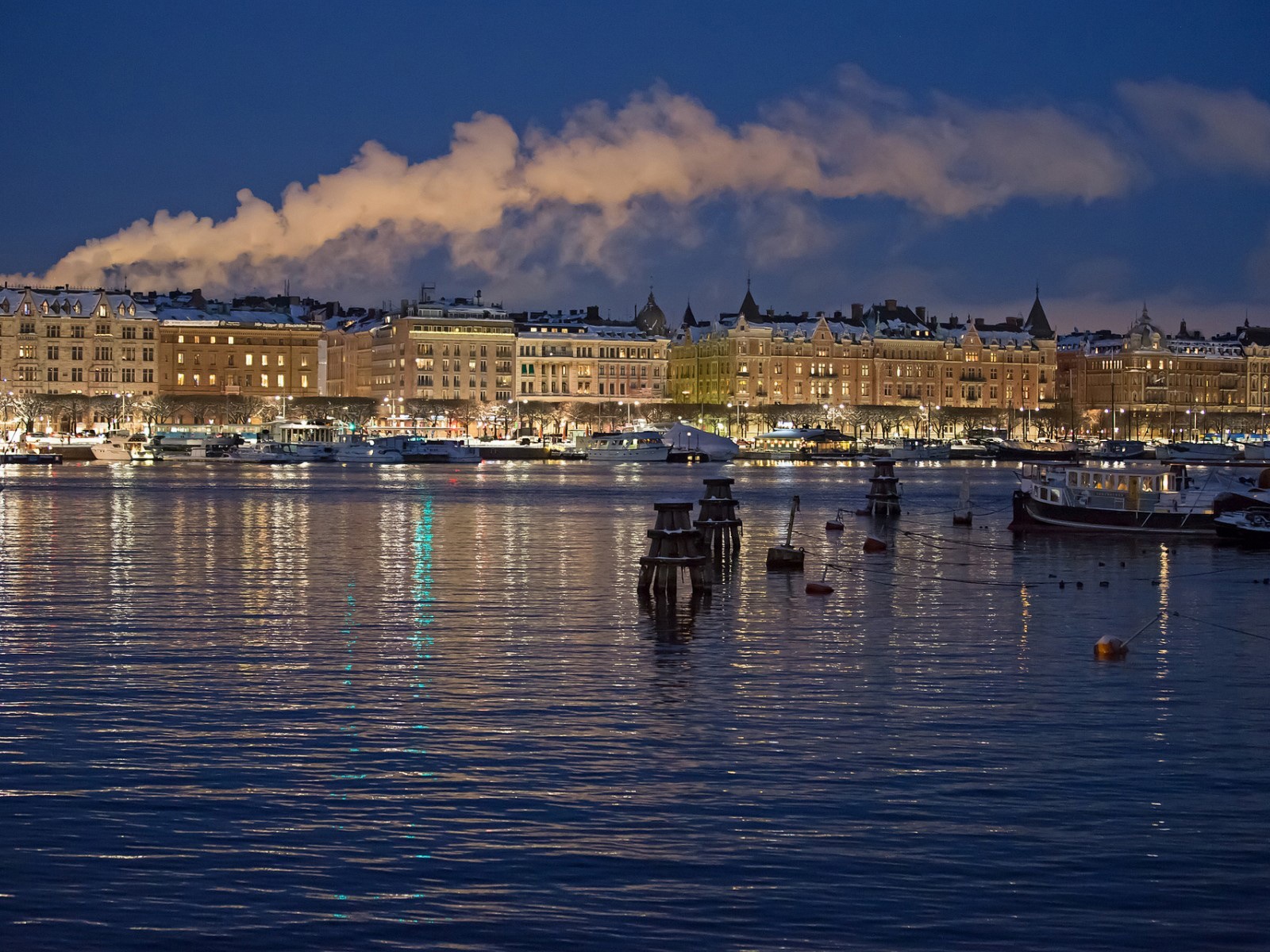 Stockholm, Švédsko, město krajina tapety #3 - 1600x1200