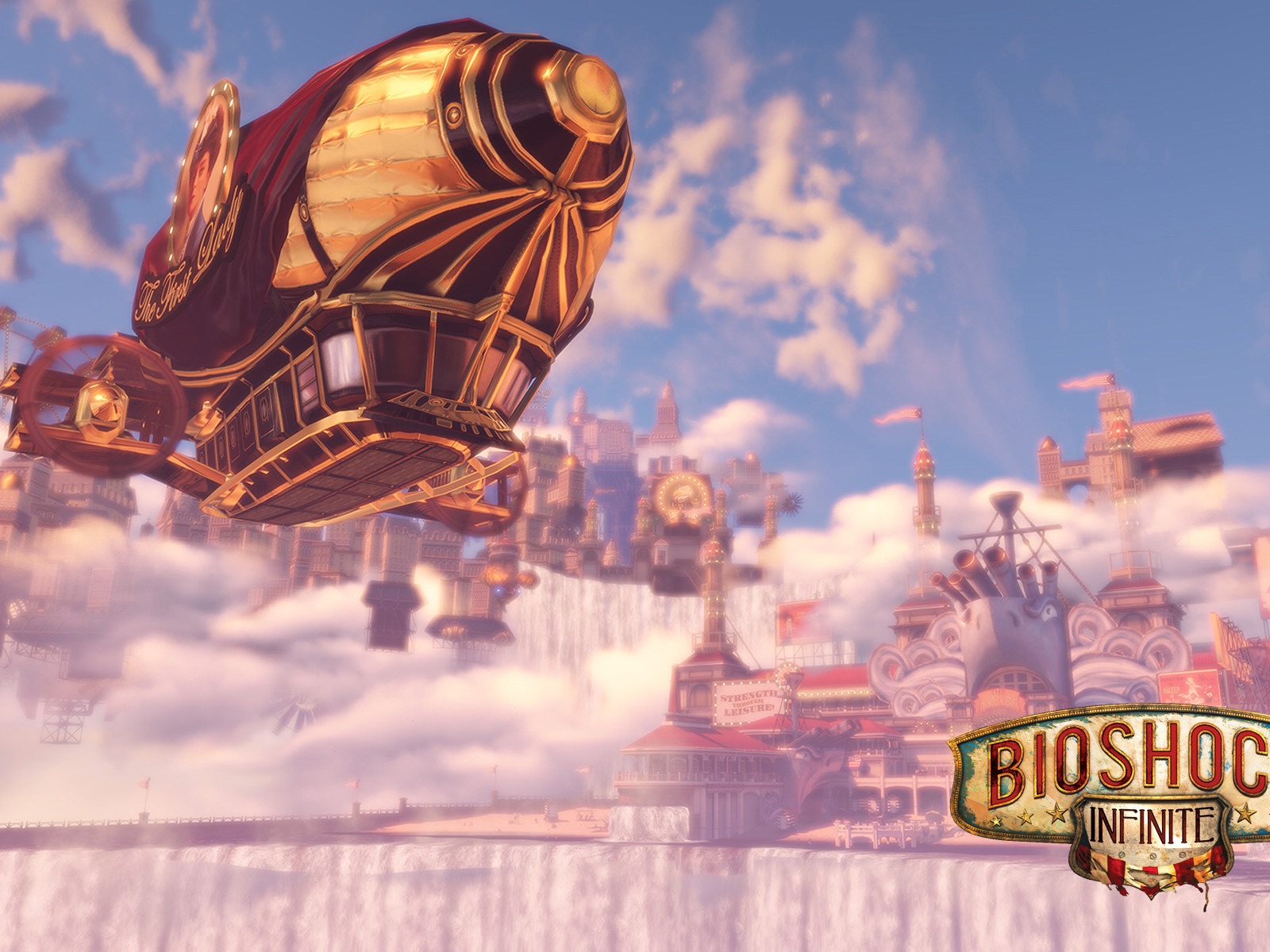 BioShock Infinite 生化奇兵：無限高清遊戲壁紙 #10 - 1600x1200