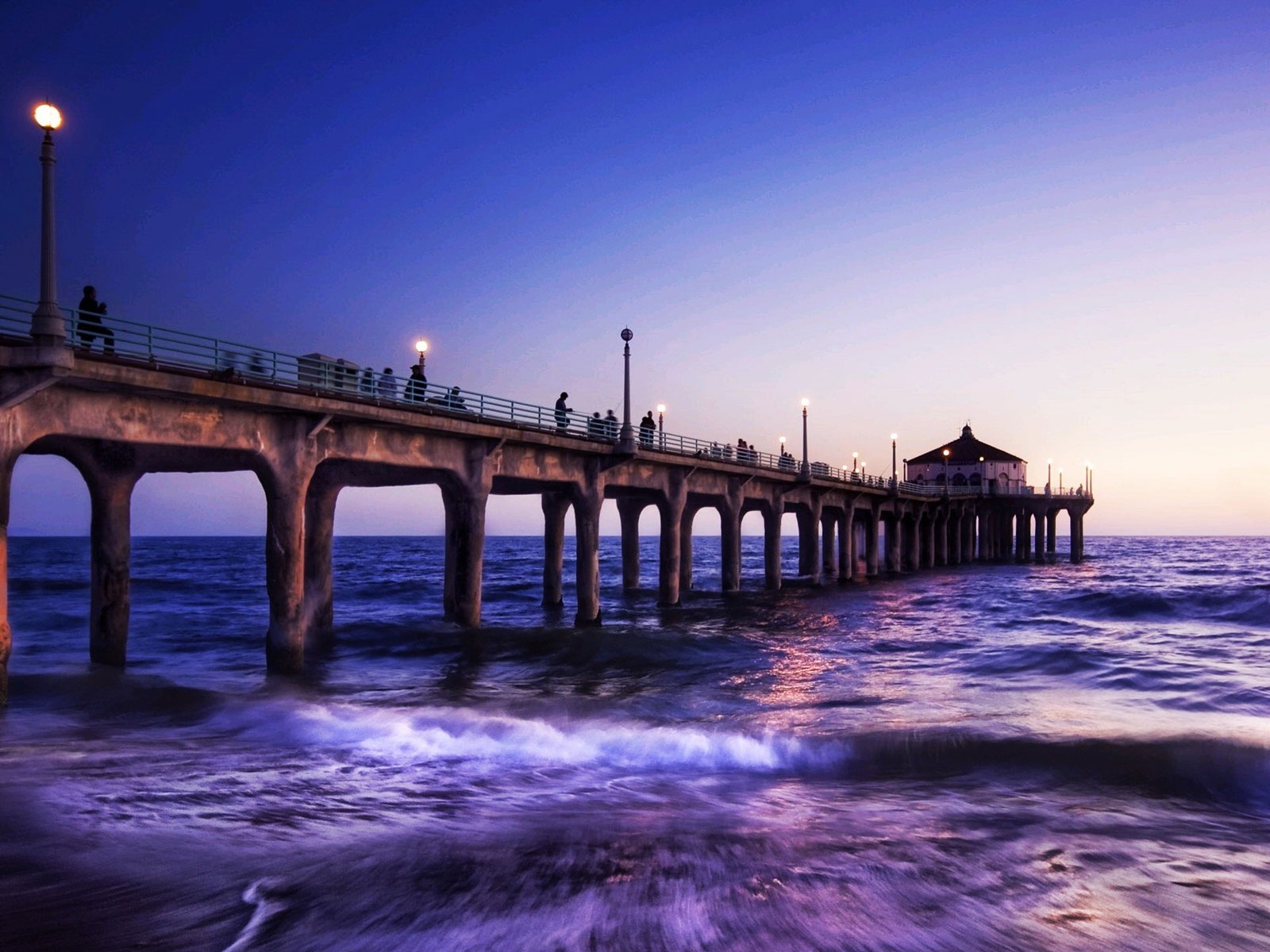 Pier and bridge HD wallpapers #6 - 1600x1200