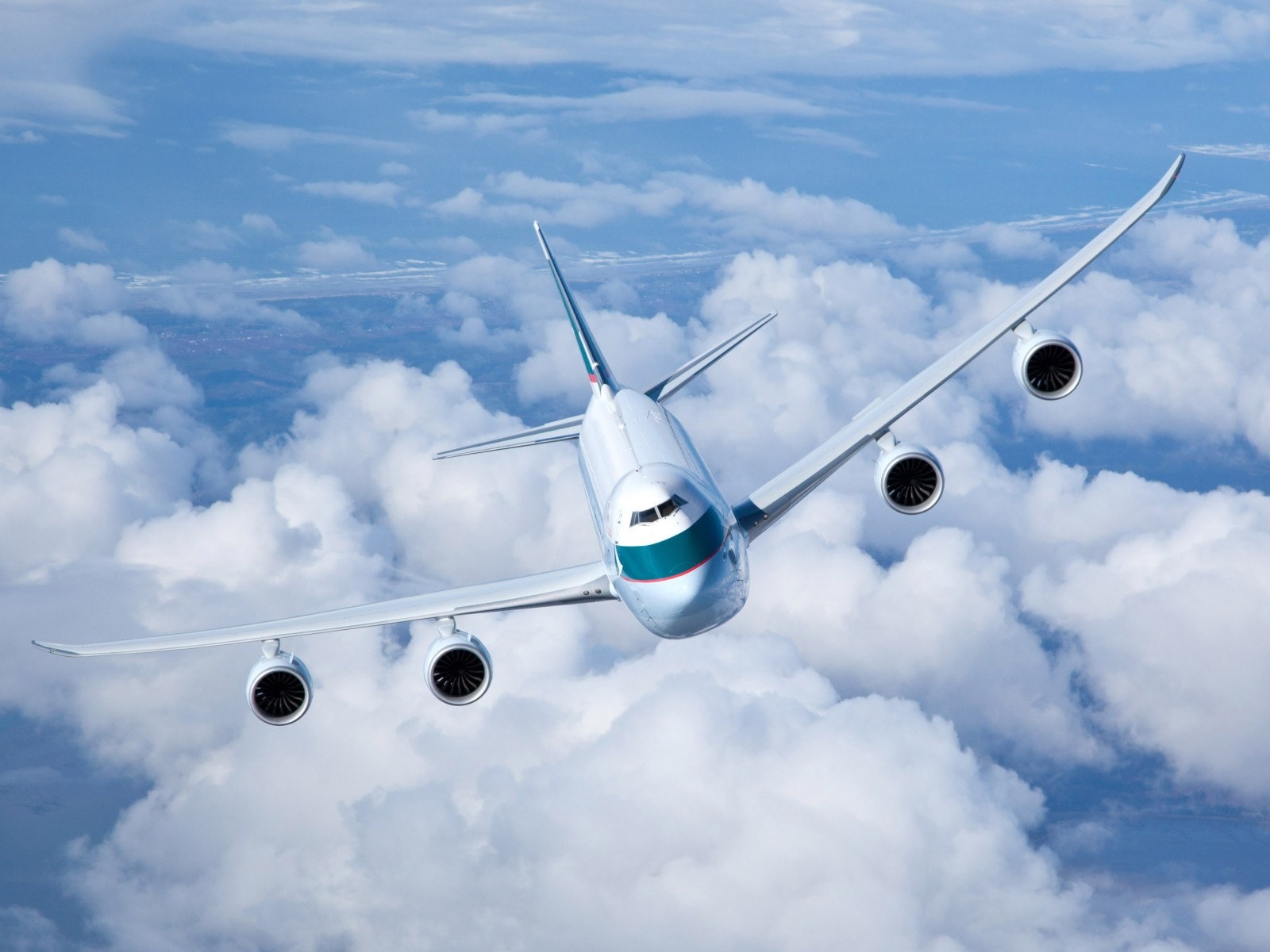 Boeing 747 dopravní letadlo HD tapety na plochu #13 - 1600x1200
