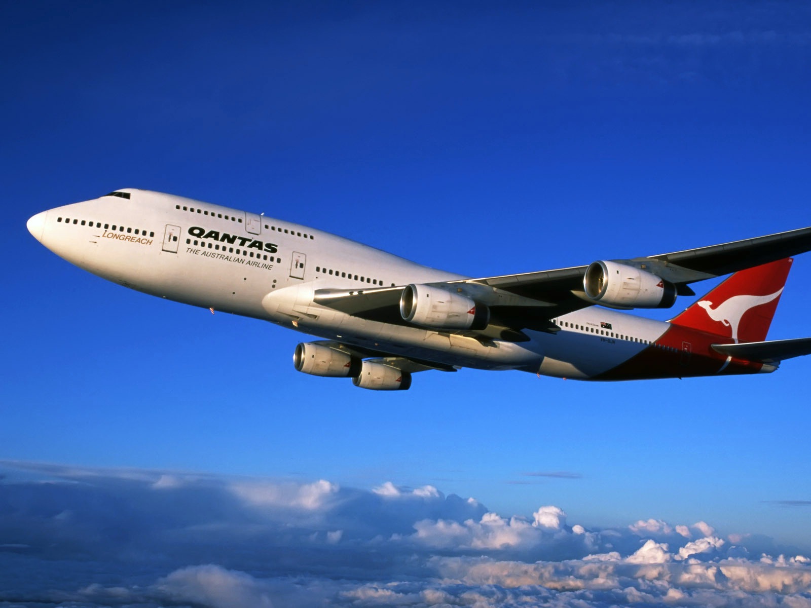 Boeing 747 Passagierflugzeug HD Wallpaper #15 - 1600x1200