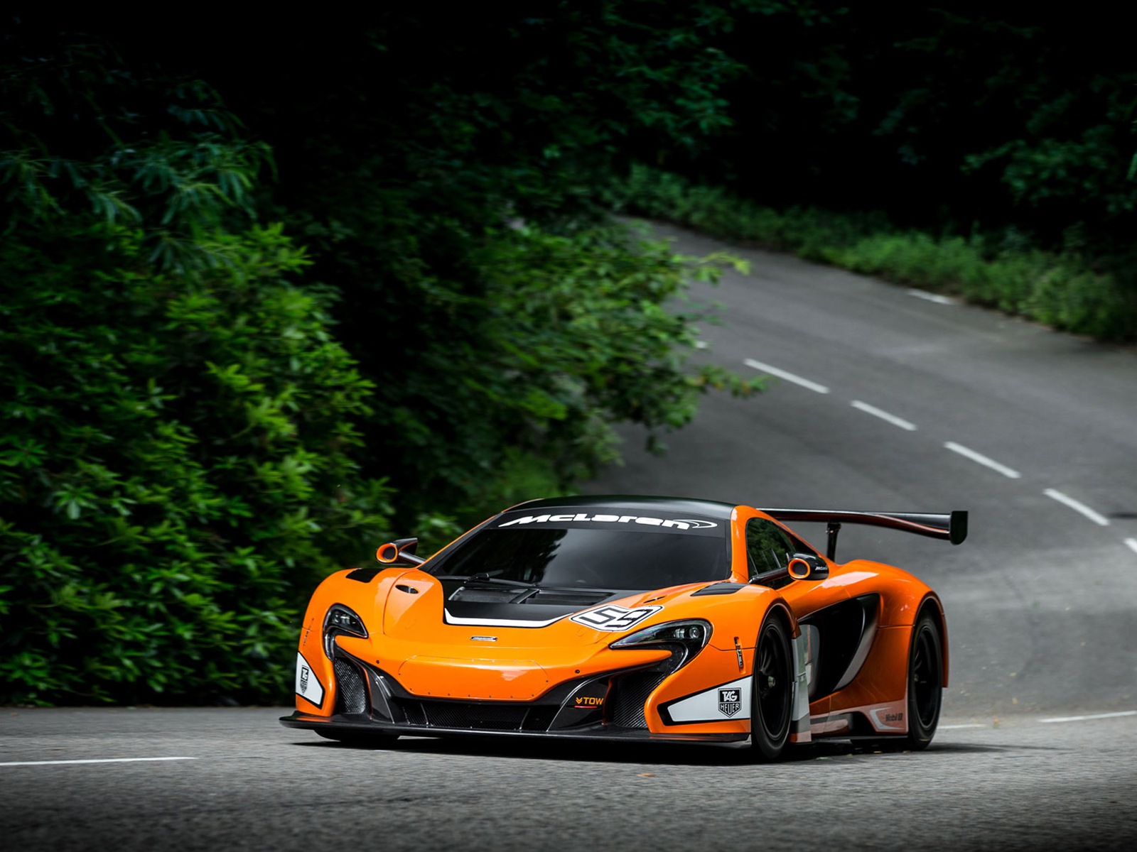 2015邁凱倫650S GT3 超級跑車高清壁紙 #13 - 1600x1200
