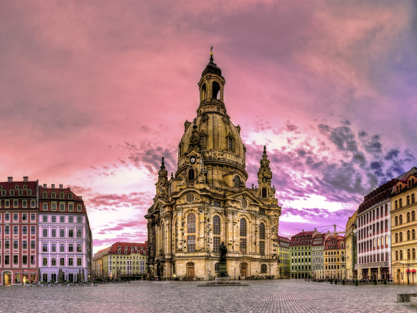 Allemagne Dresde paysage urbain fonds d'écran HD #1 - 1600x1200