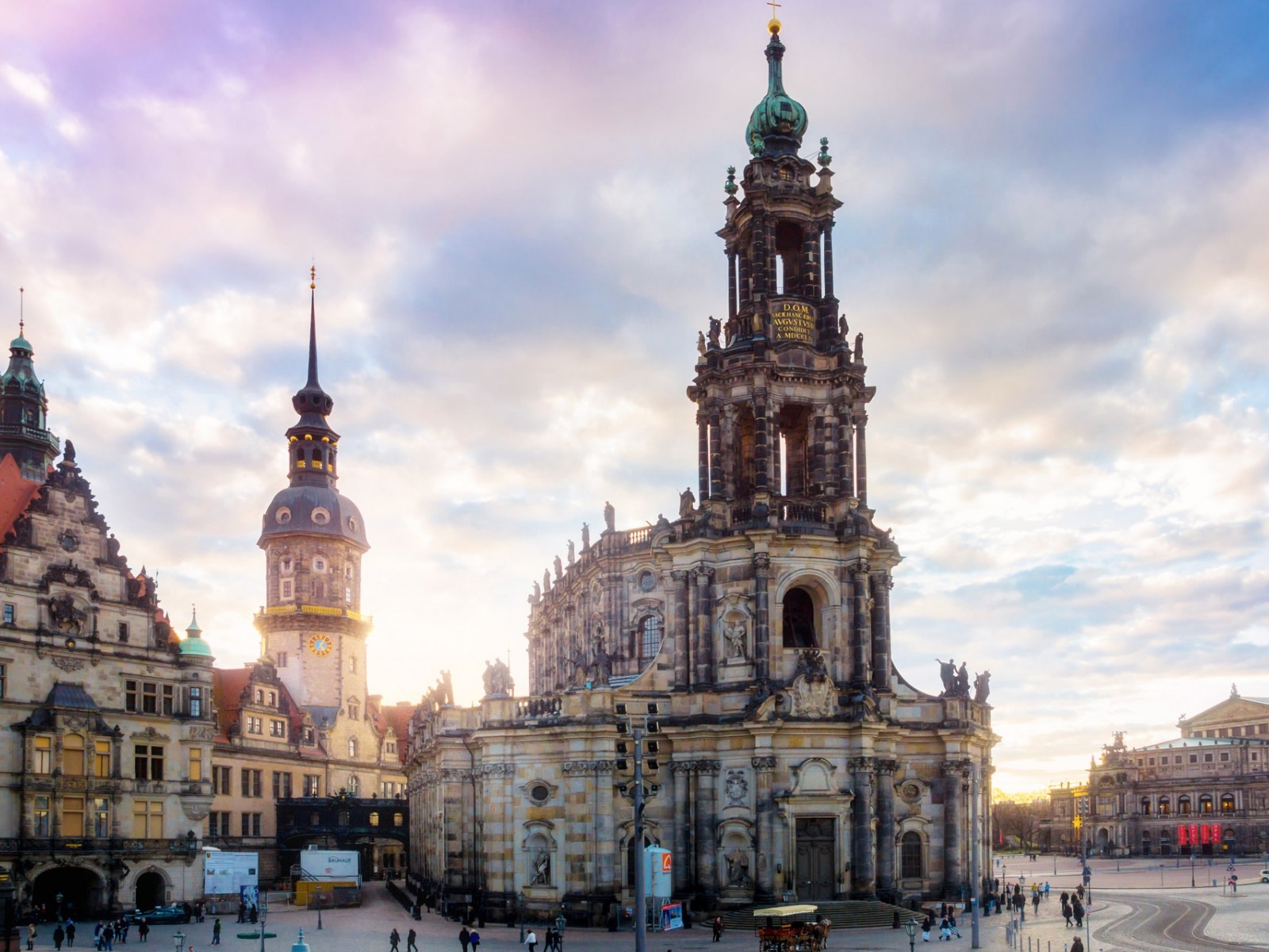 Alemania Dresden fondos de pantalla HD paisaje de la ciudad #3 - 1600x1200