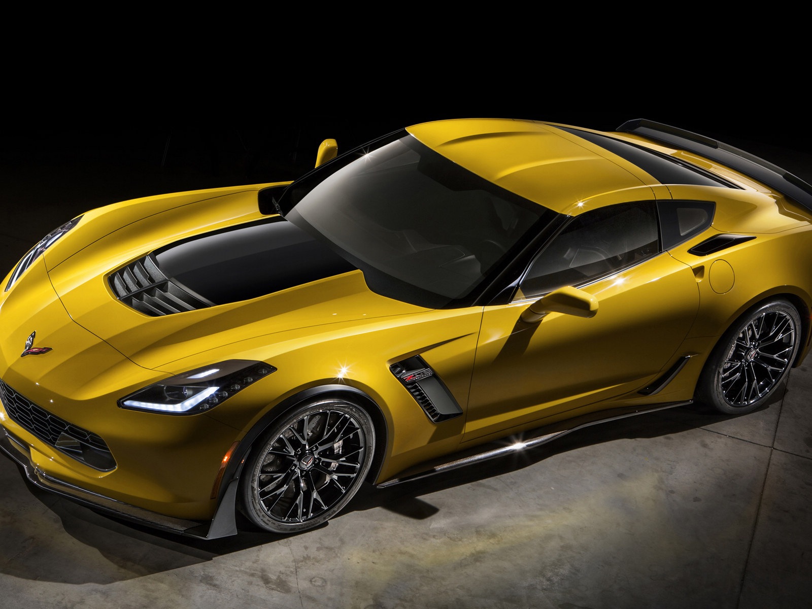 2015年雪佛蘭 Corvette Z06跑車高清壁紙 #1 - 1600x1200