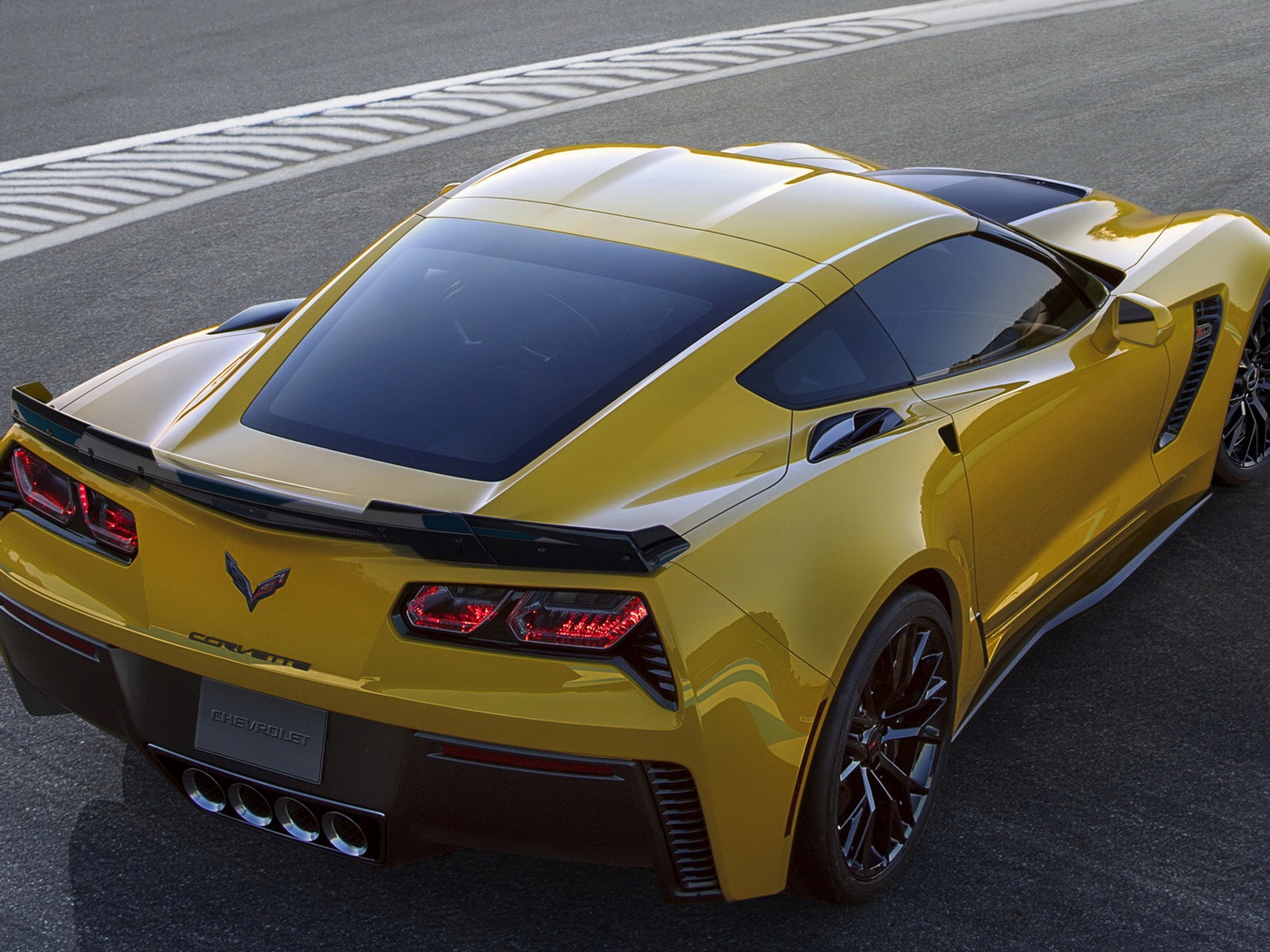 2015年雪佛兰 Corvette Z06跑车高清壁纸4 - 1600x1200
