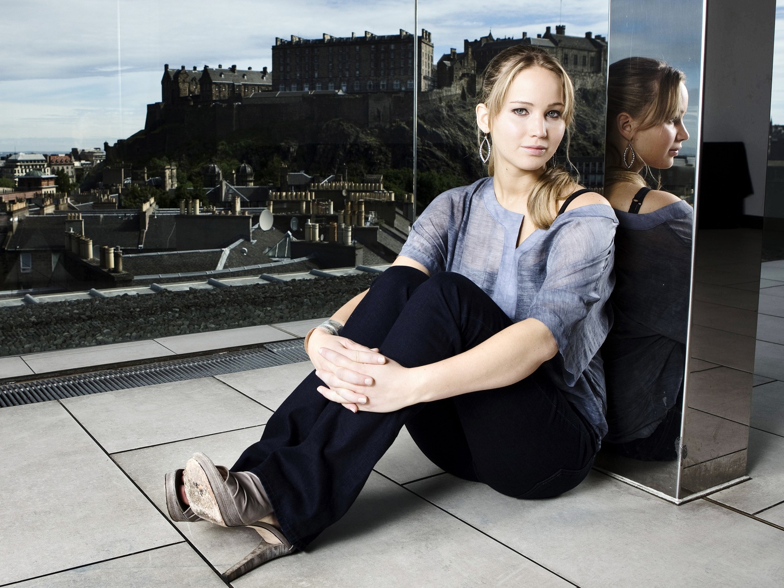 Jennifer Lawrence 詹妮弗·勞倫斯 高清壁紙 #6 - 1600x1200