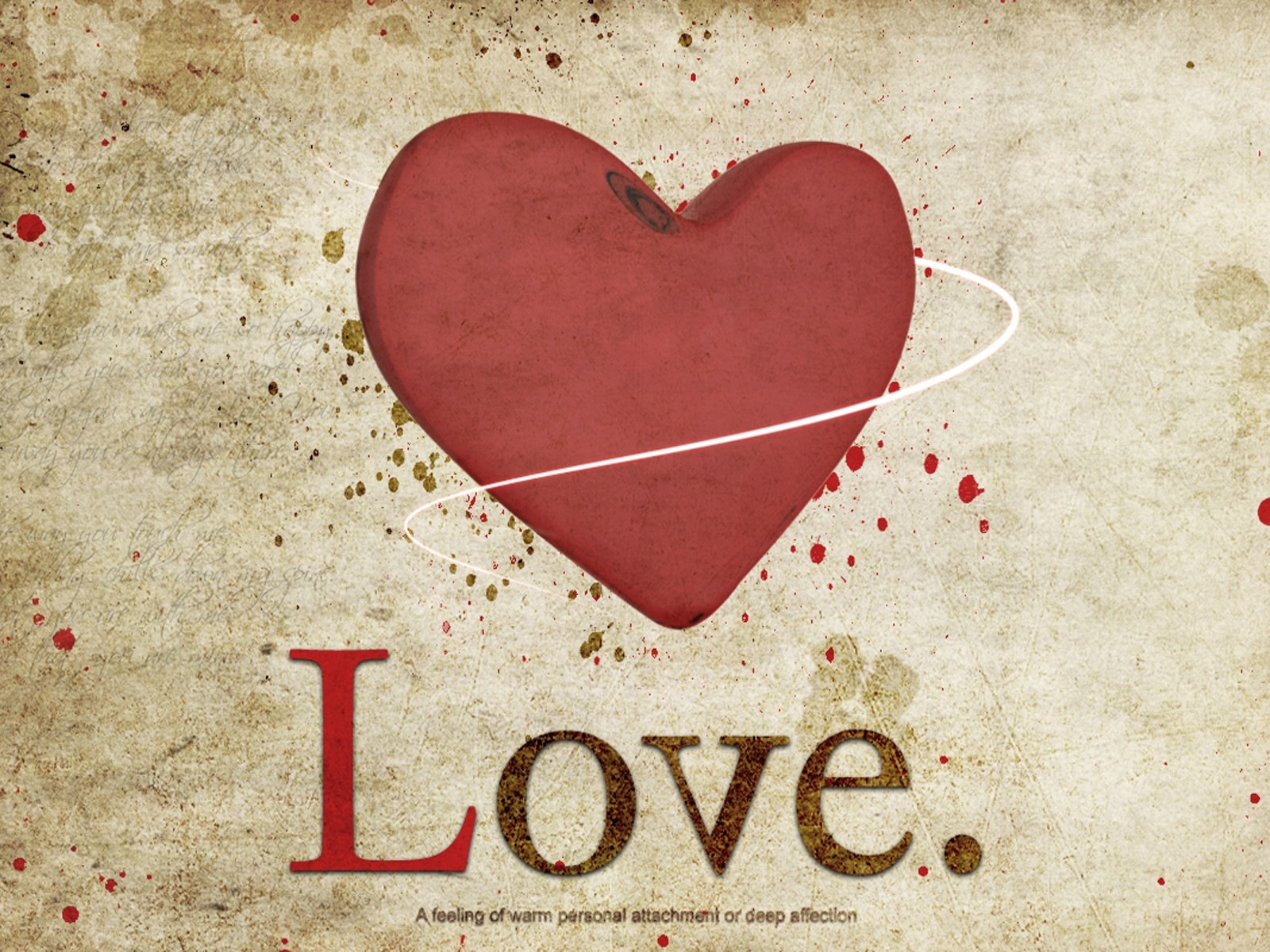 Le thème de l'amour, créatives fonds d'écran HD en forme de coeur #16 - 1600x1200