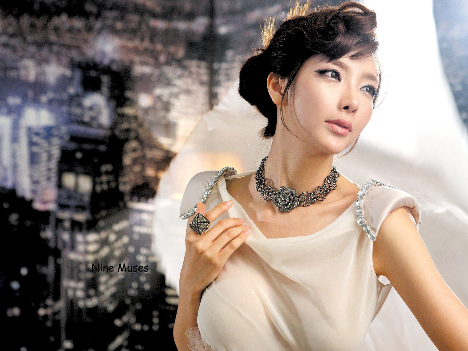 Korean Mädchen Gruppe Nine Muses HD Wallpaper #12 - 1600x1200