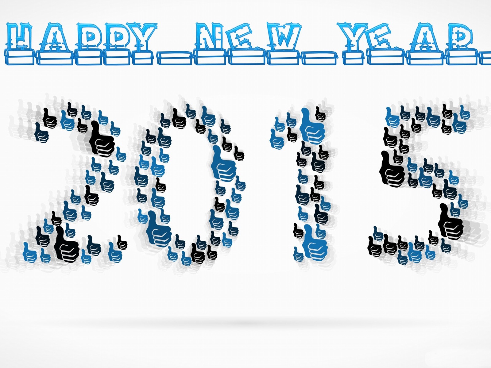 2015 New Year theme HD wallpapers (2) #10 - 1600x1200