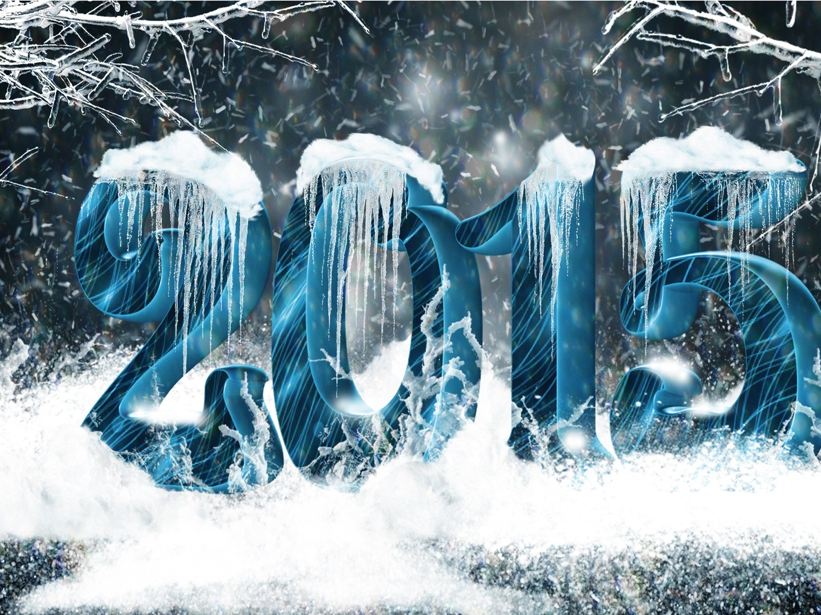 2015 New Year theme HD wallpapers (2) #20 - 1600x1200