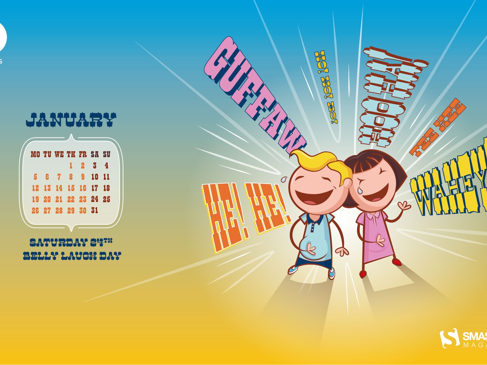 Januar 2015 Kalender Wallpaper (2) #5 - 1600x1200