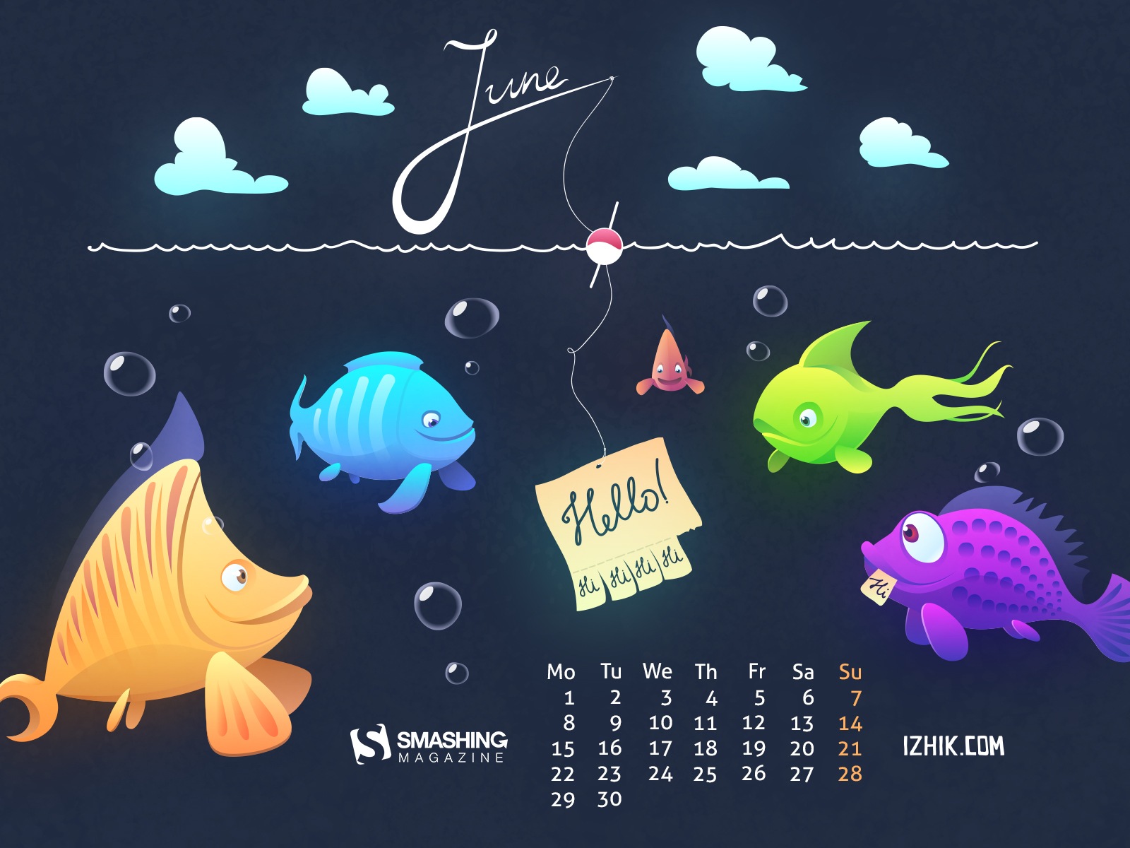 June 2015 calendar wallpaper (2) #4 - 1600x1200