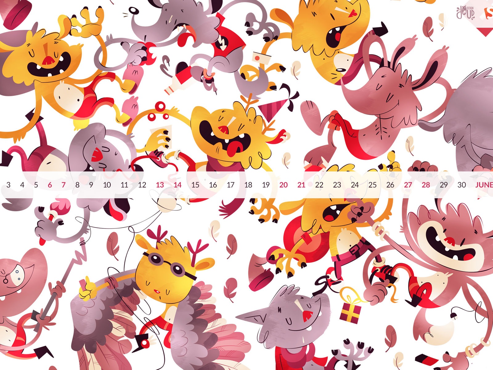 June 2015 calendar wallpaper (2) #5 - 1600x1200