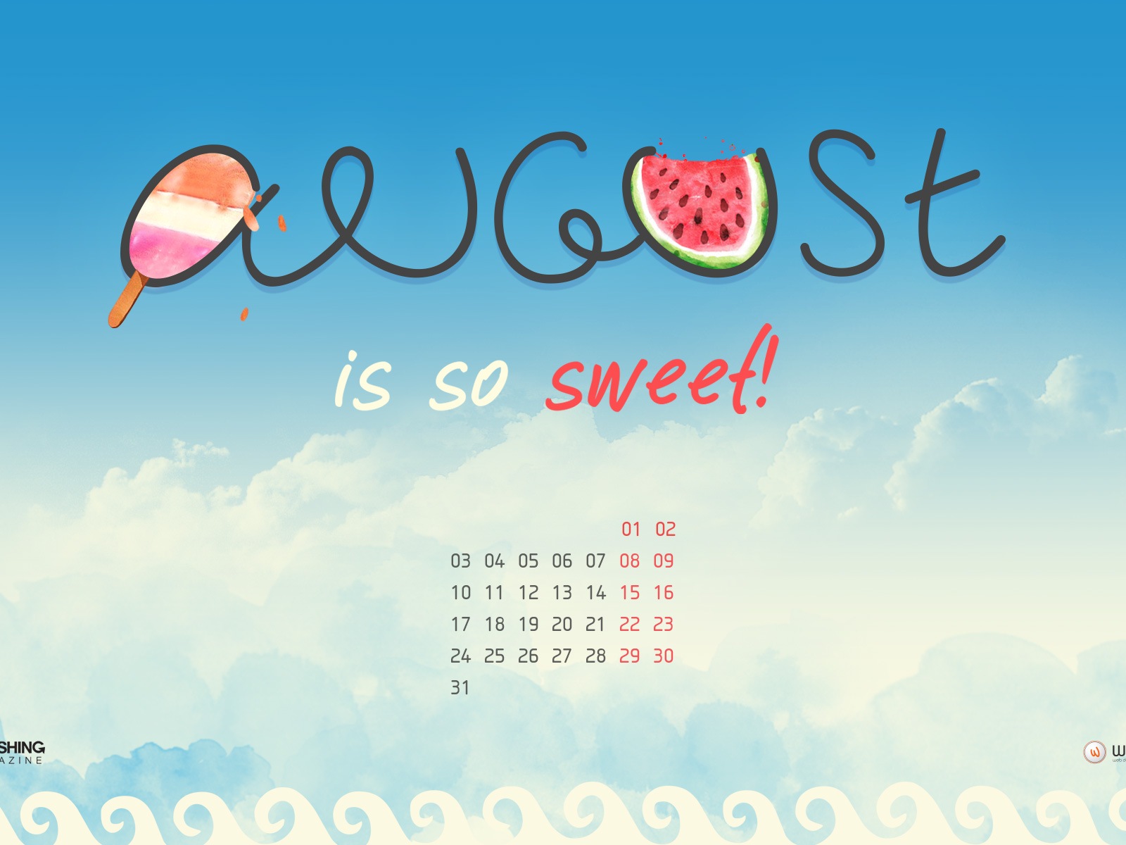 August 2015 Kalender Wallpaper (2) #1 - 1600x1200