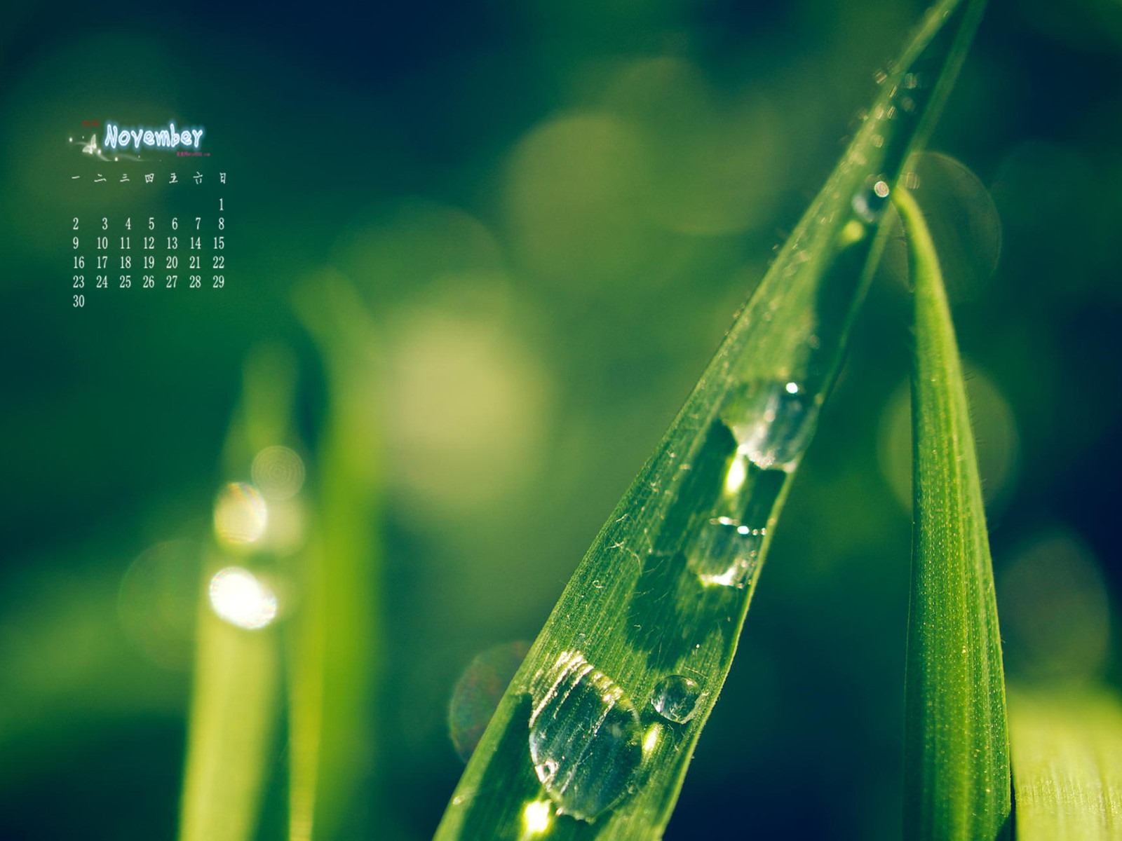 2015年11月 月曆壁紙(一) #5 - 1600x1200