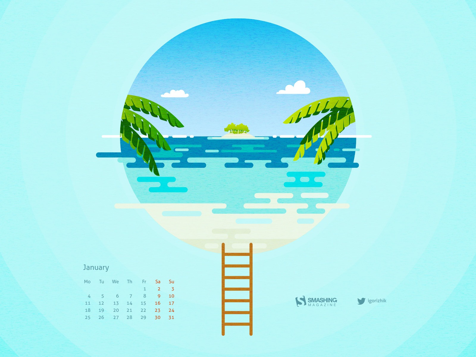 January 2016 calendar wallpaper (2) #19 - 1600x1200