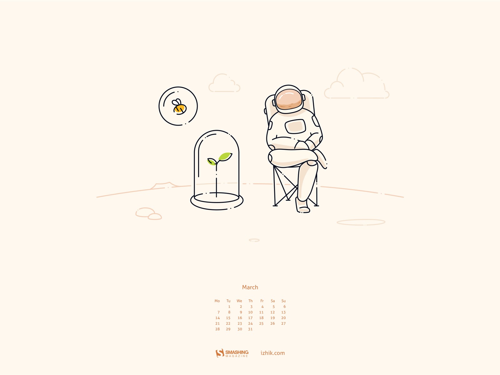 2016년 3월 캘린더 벽지 (2) #13 - 1600x1200